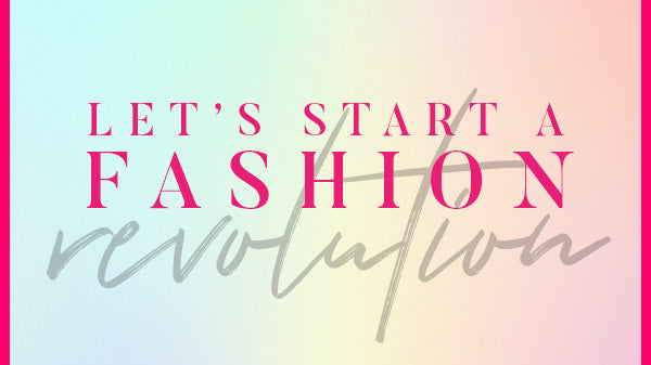 Let's start a revolution