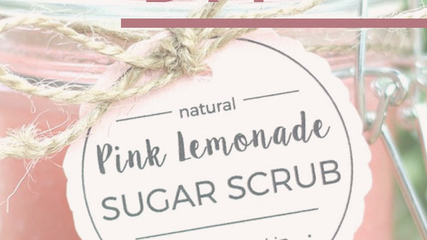 @DIY Pink Lemonade Sugar Scrub