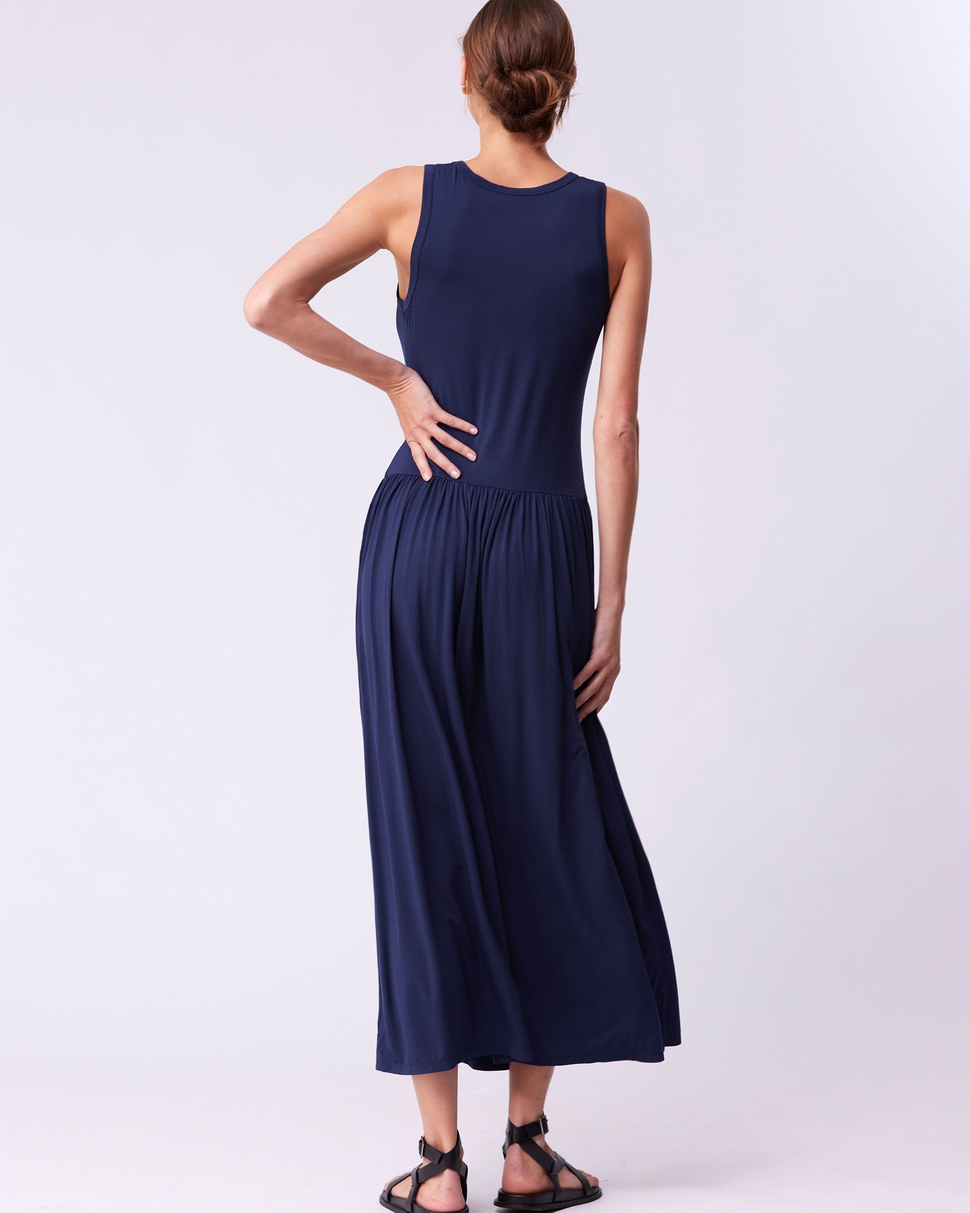 Essential Maxi Dress - Navy