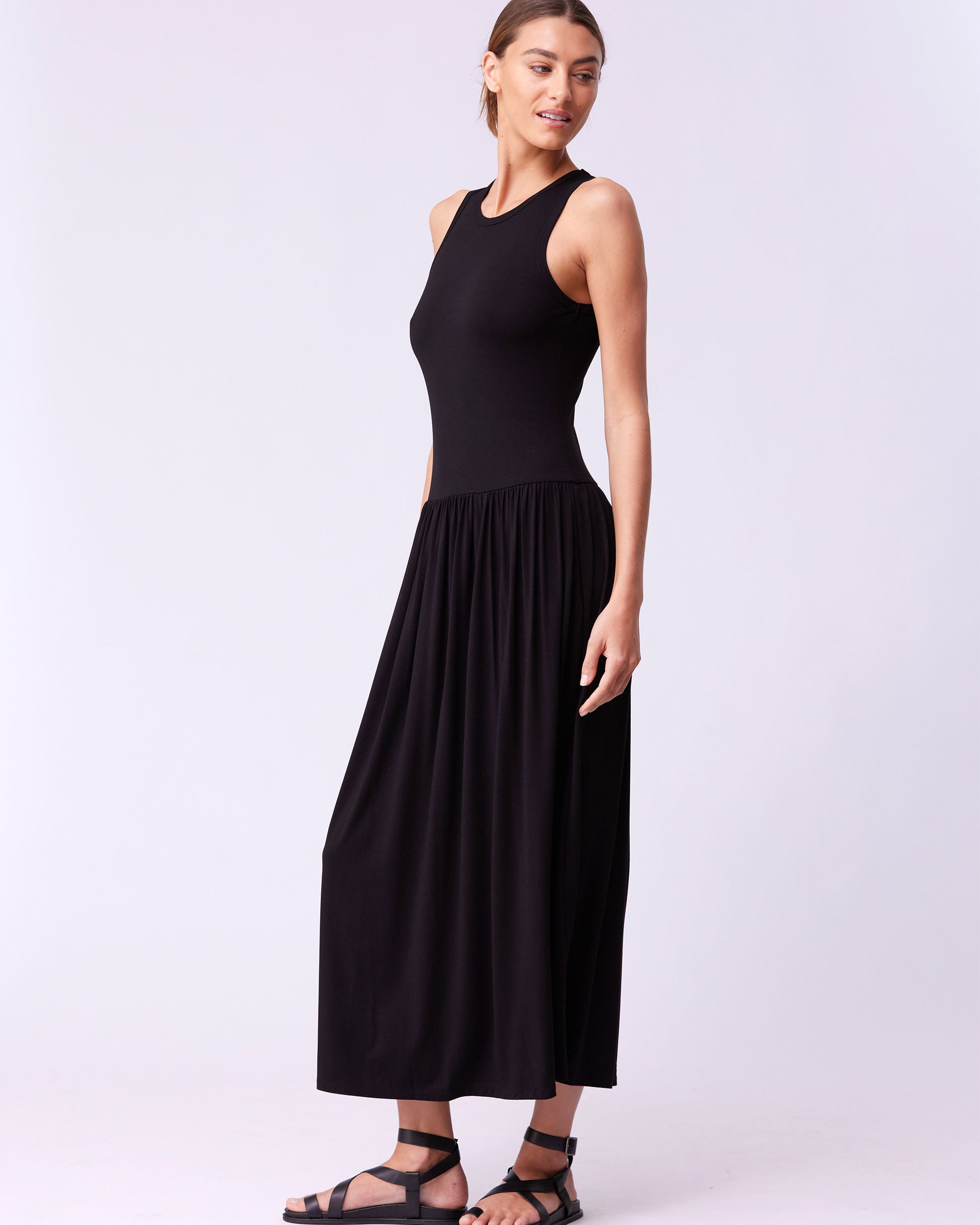 Essential Maxi Dress - Black