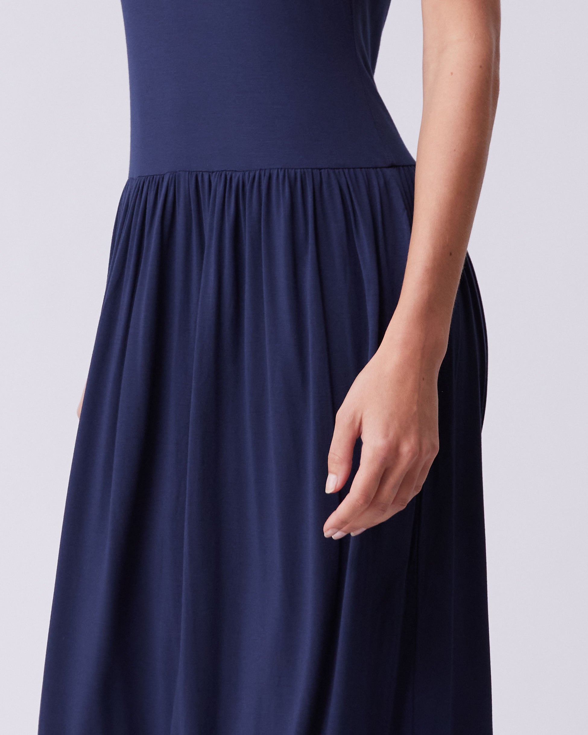 Essential Maxi Dress - Navy