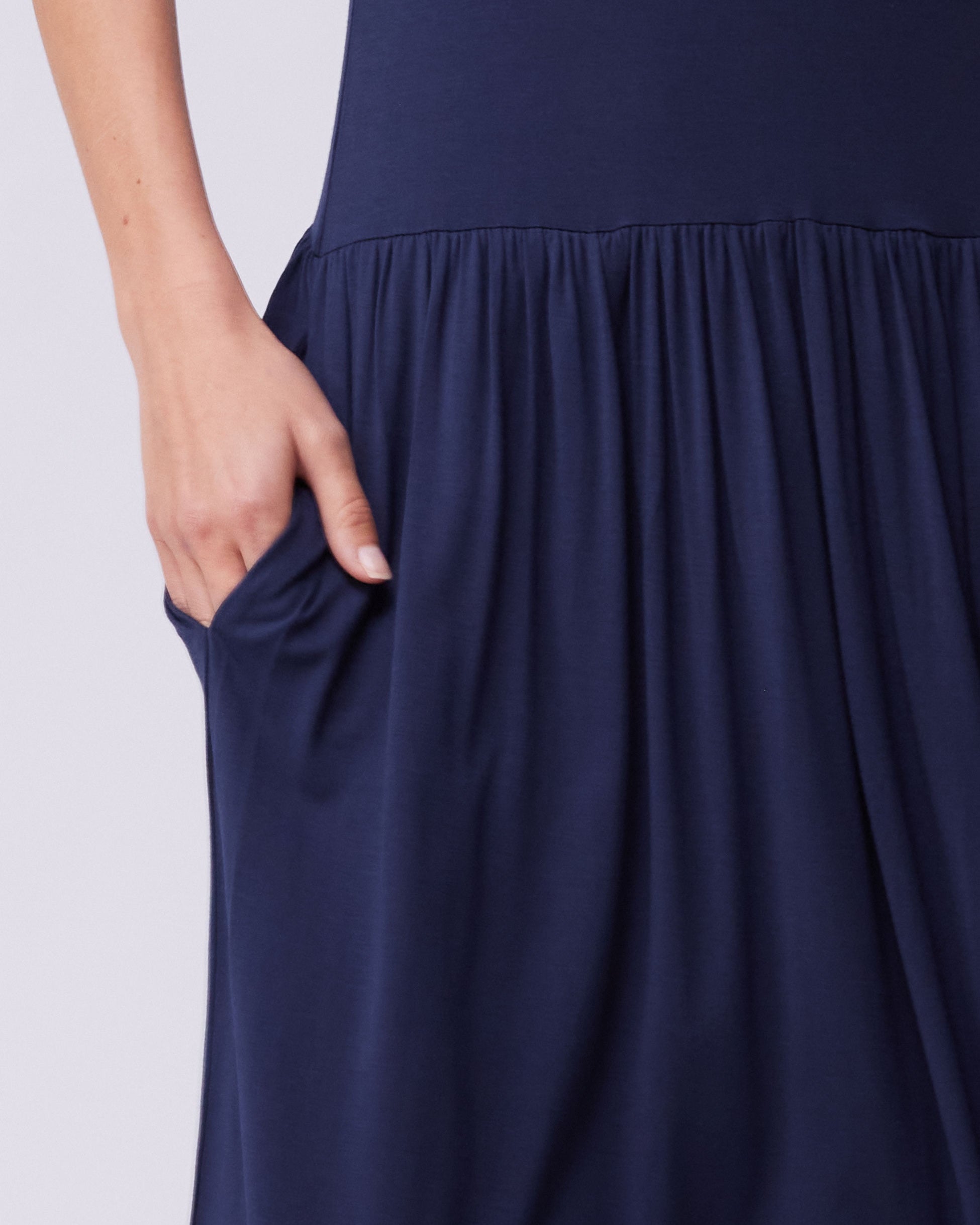 Essential Maxi Dress - Navy