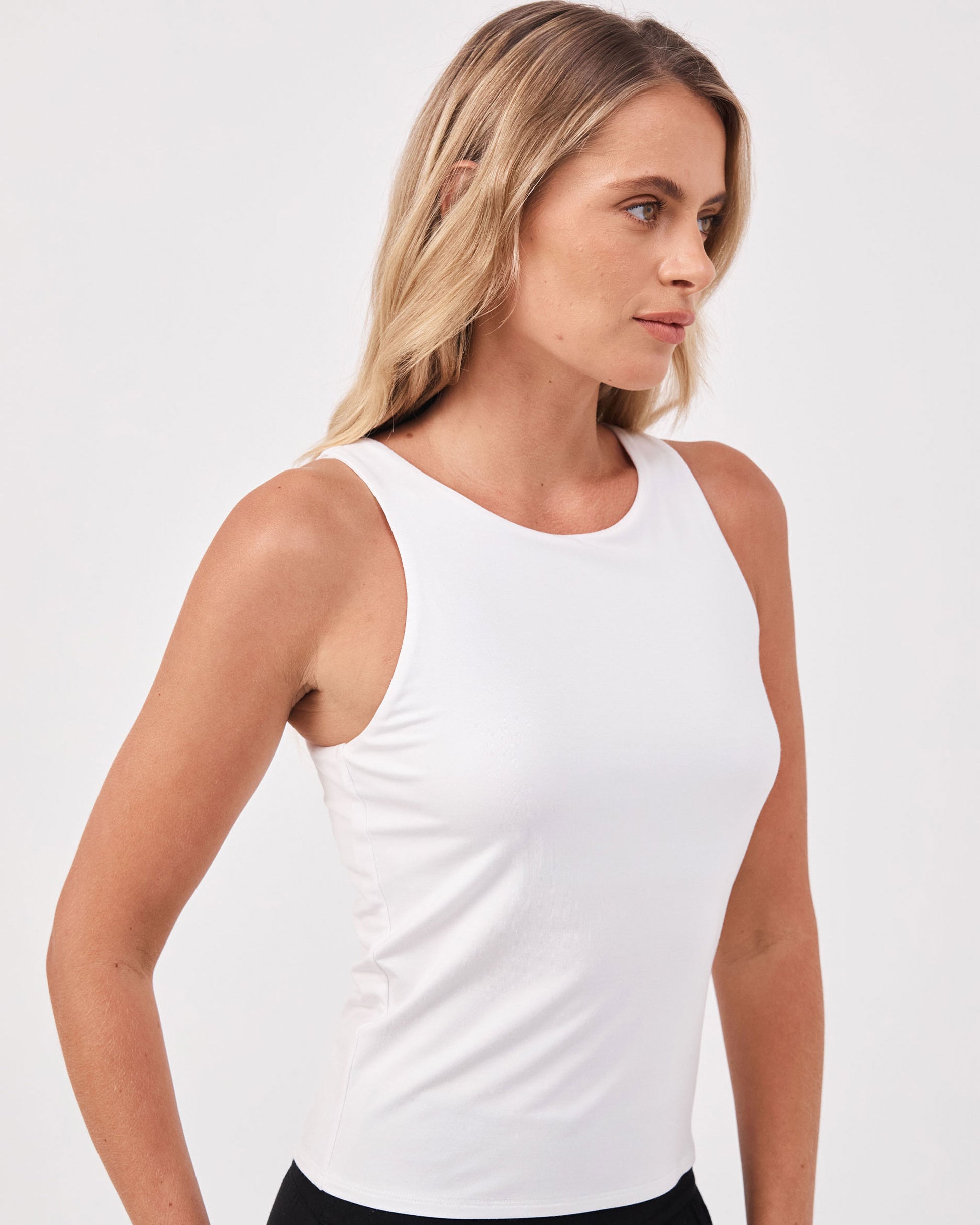 Sully Tank - White