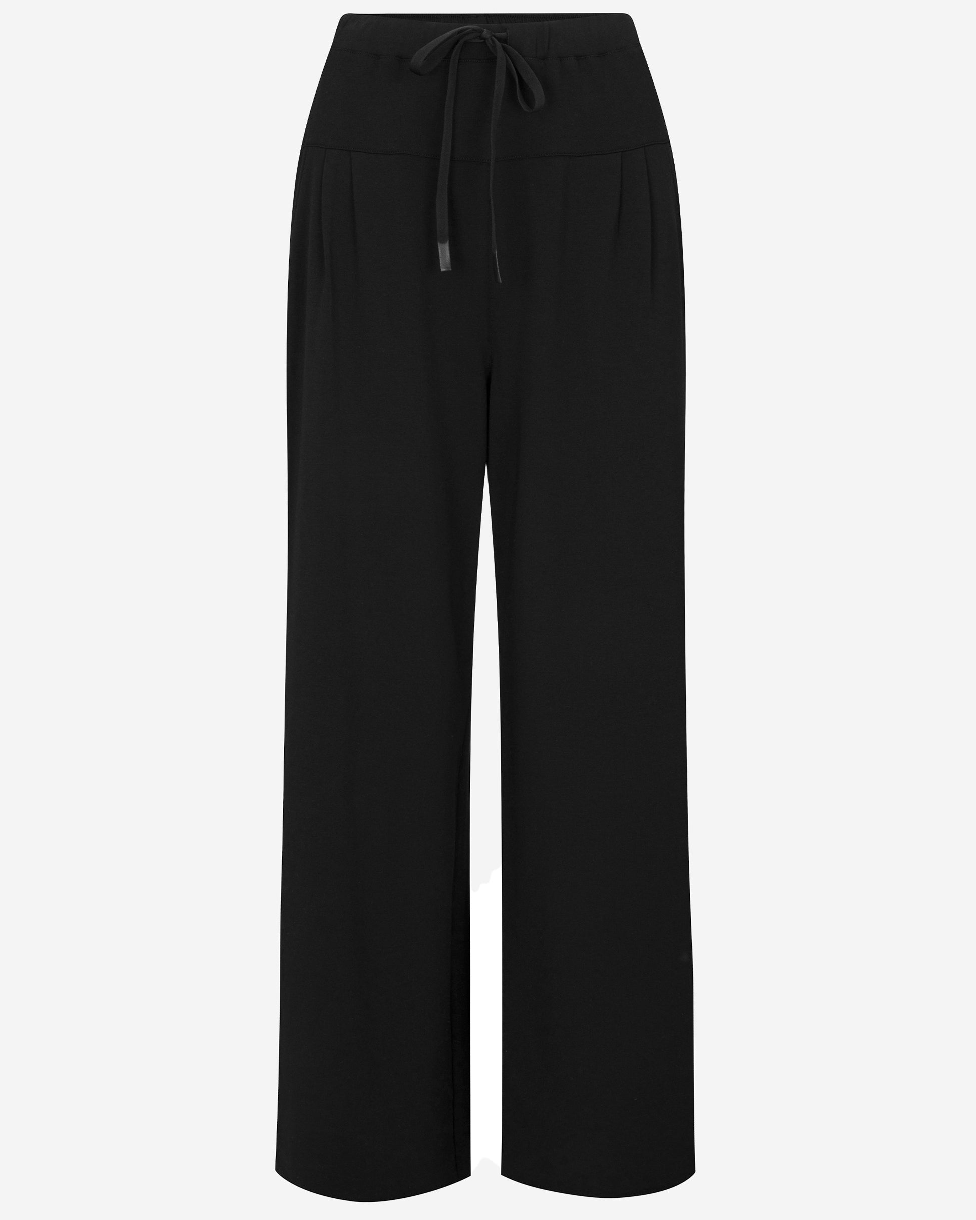 French Terry Yin Sweat Pant - Black
