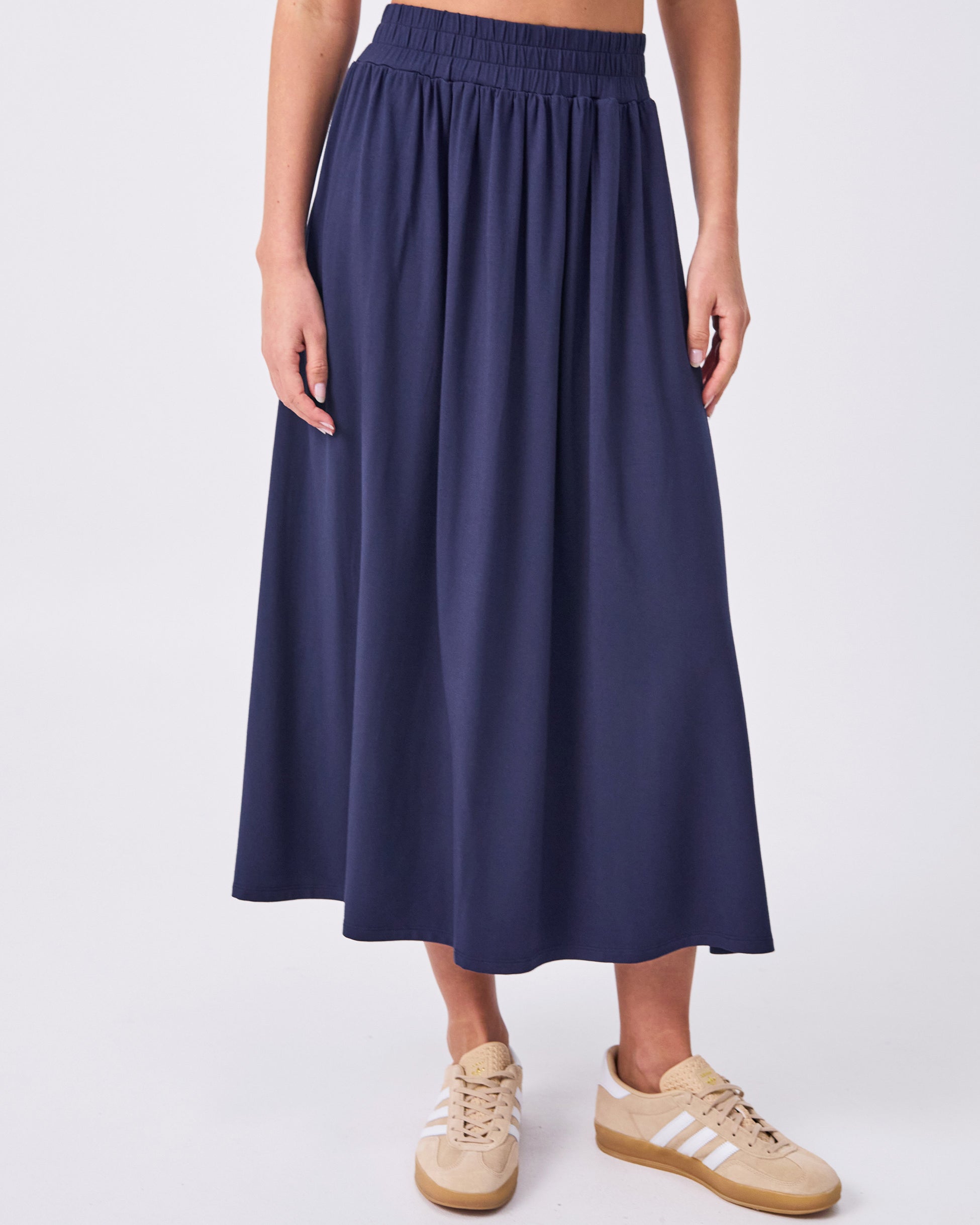 Circle Skirt - Navy