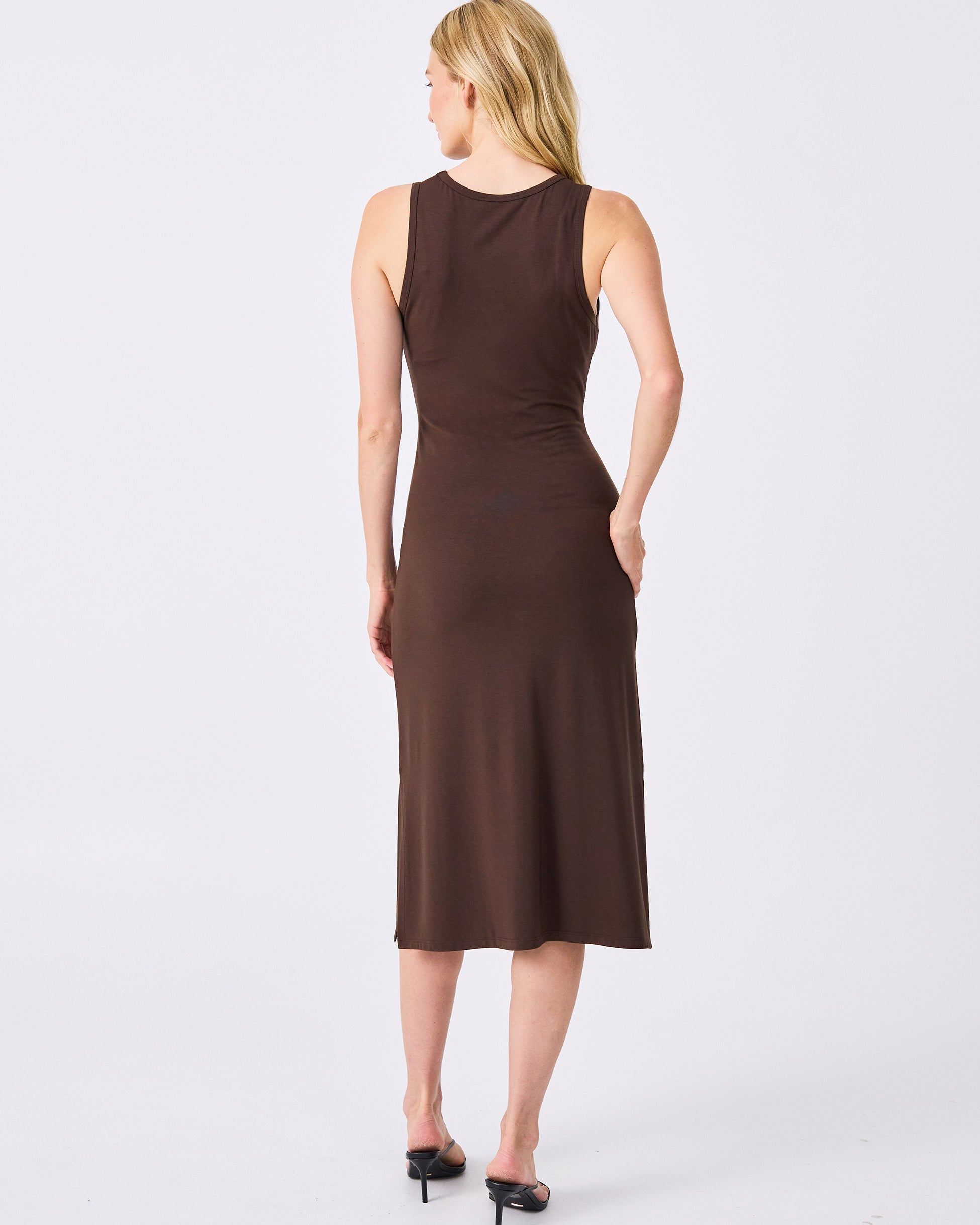 Athena Dress - Coffee Bean