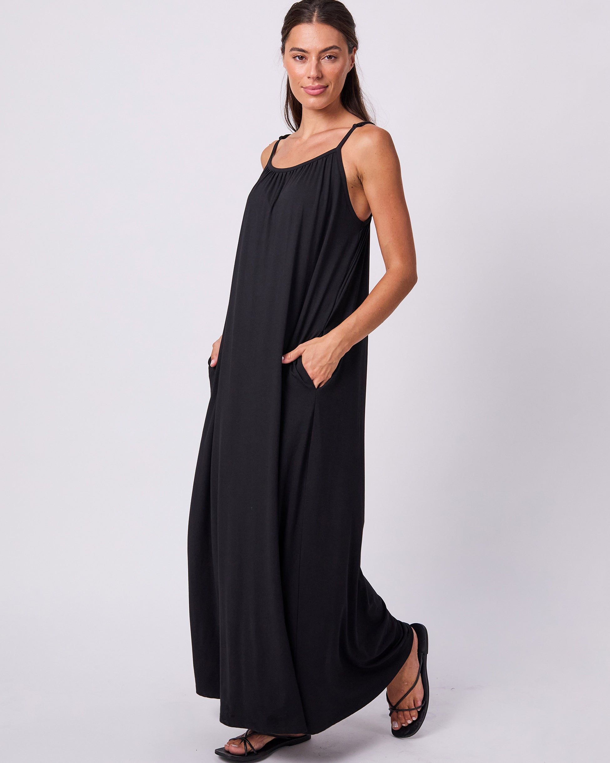 Venice Maxi Dress - Black