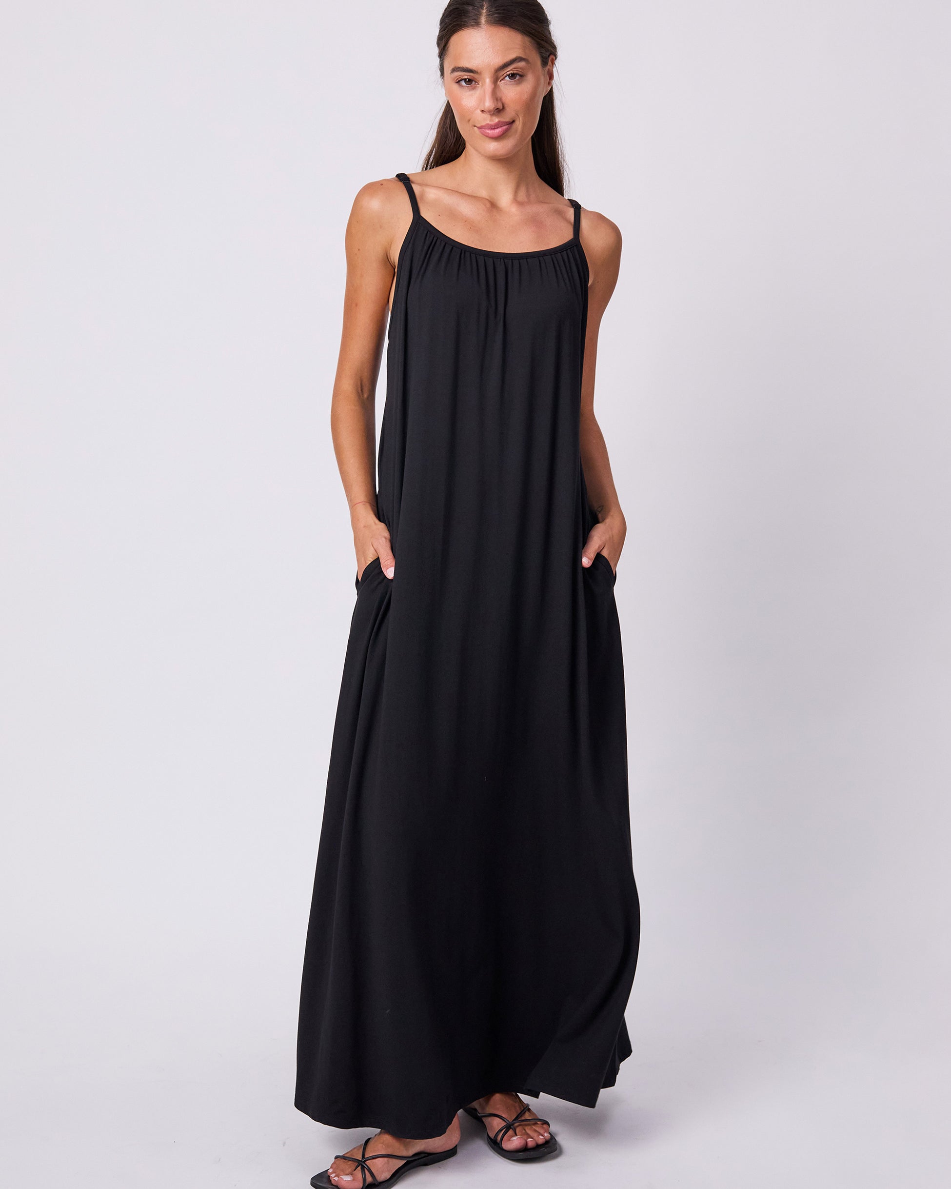 Venice Maxi Dress - Black