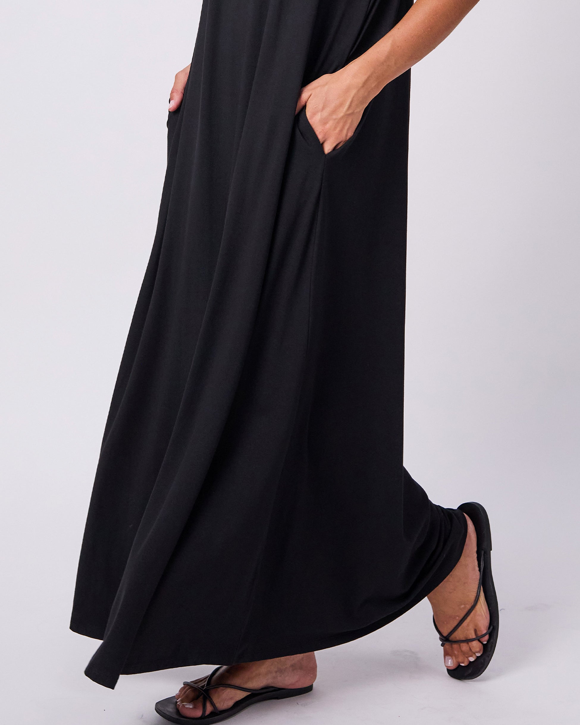 Venice Maxi Dress - Black