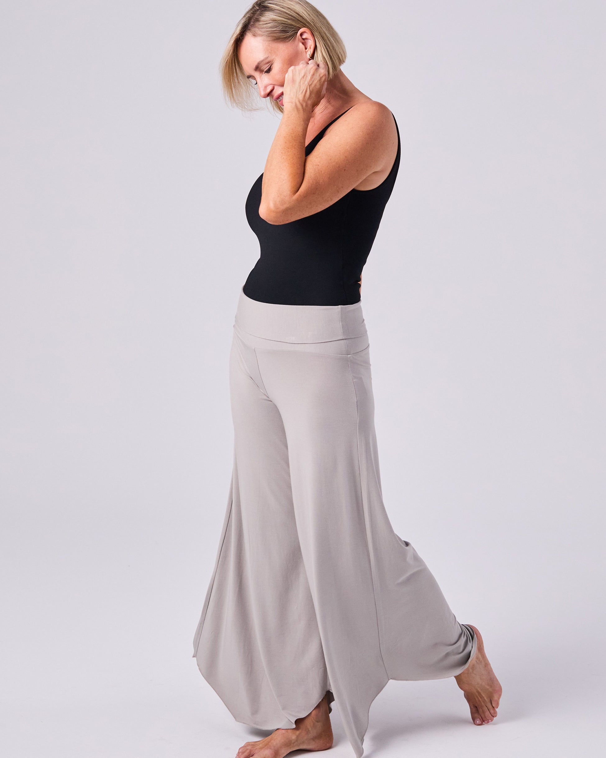 Modal Tulip Flare Pant - Paloma