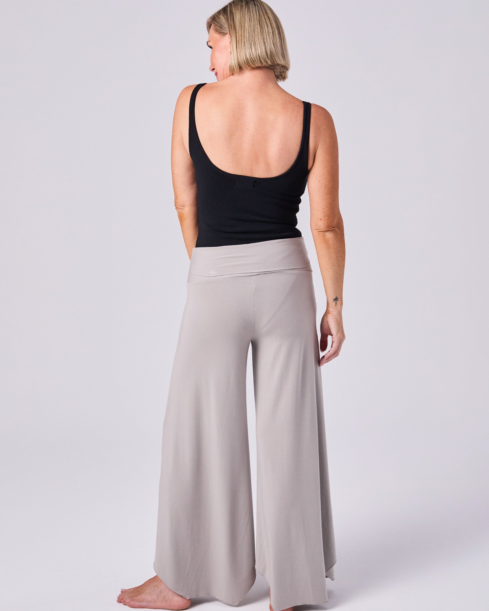 Modal Tulip Flare Pant - Paloma