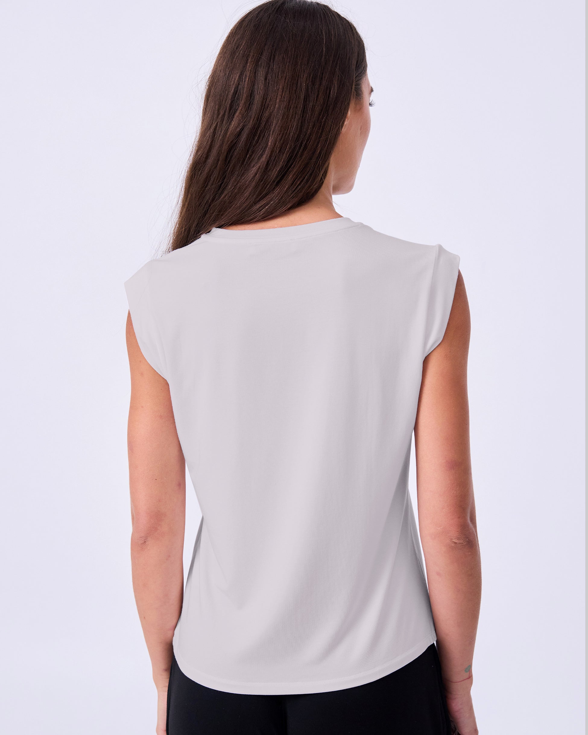 Modal Cap Sleeve Tee - Paloma