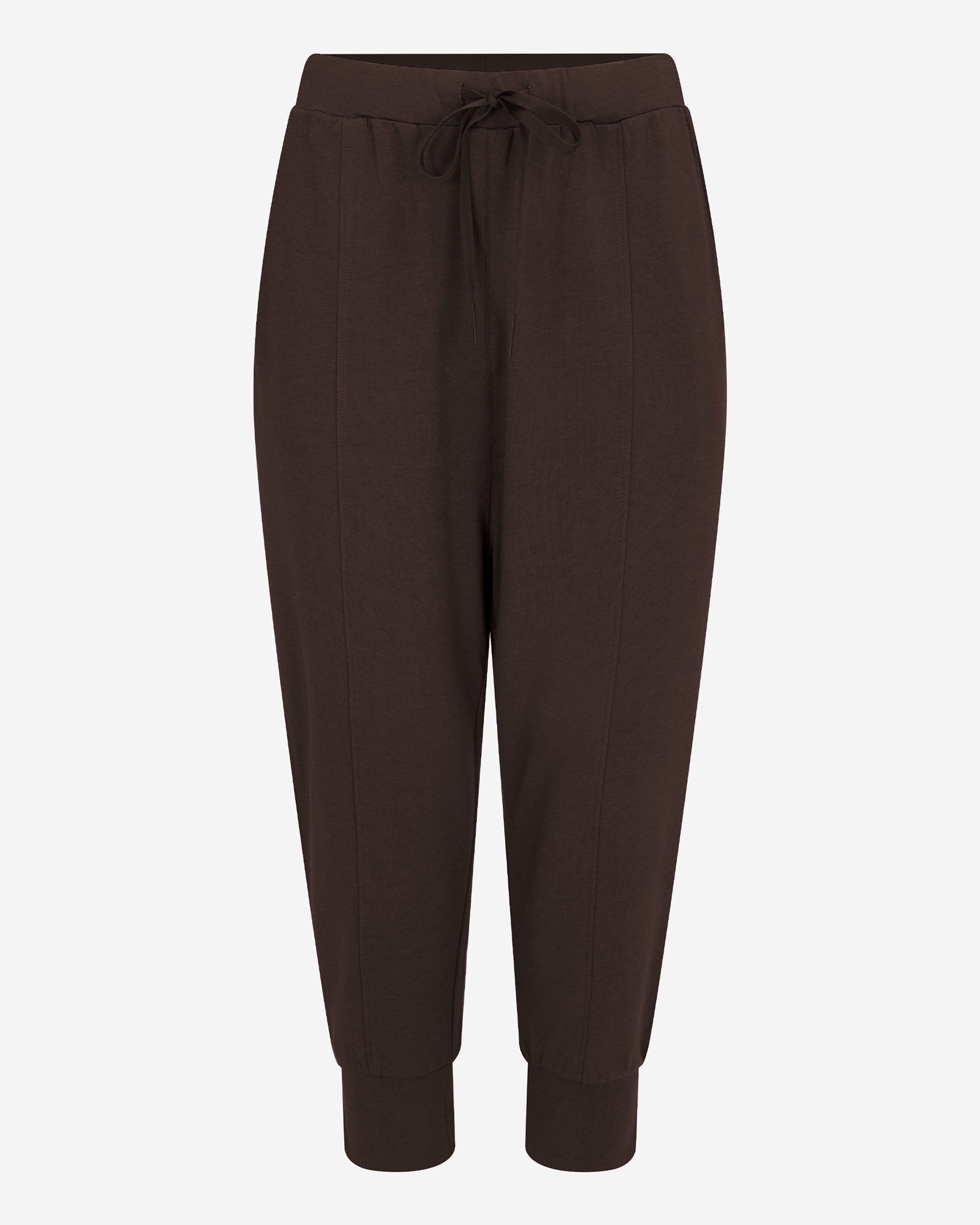 Breeze French Terry Cropped Jogger - Coffee Bean