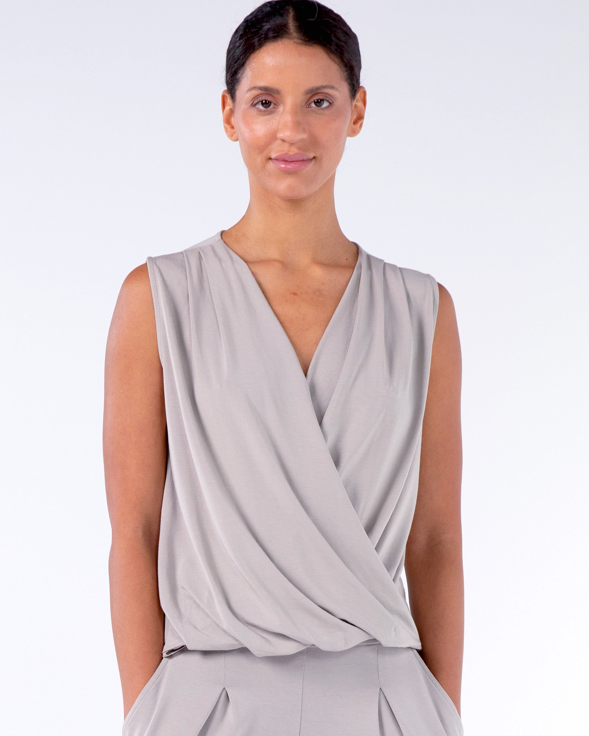 Athena Drape Top - Paloma