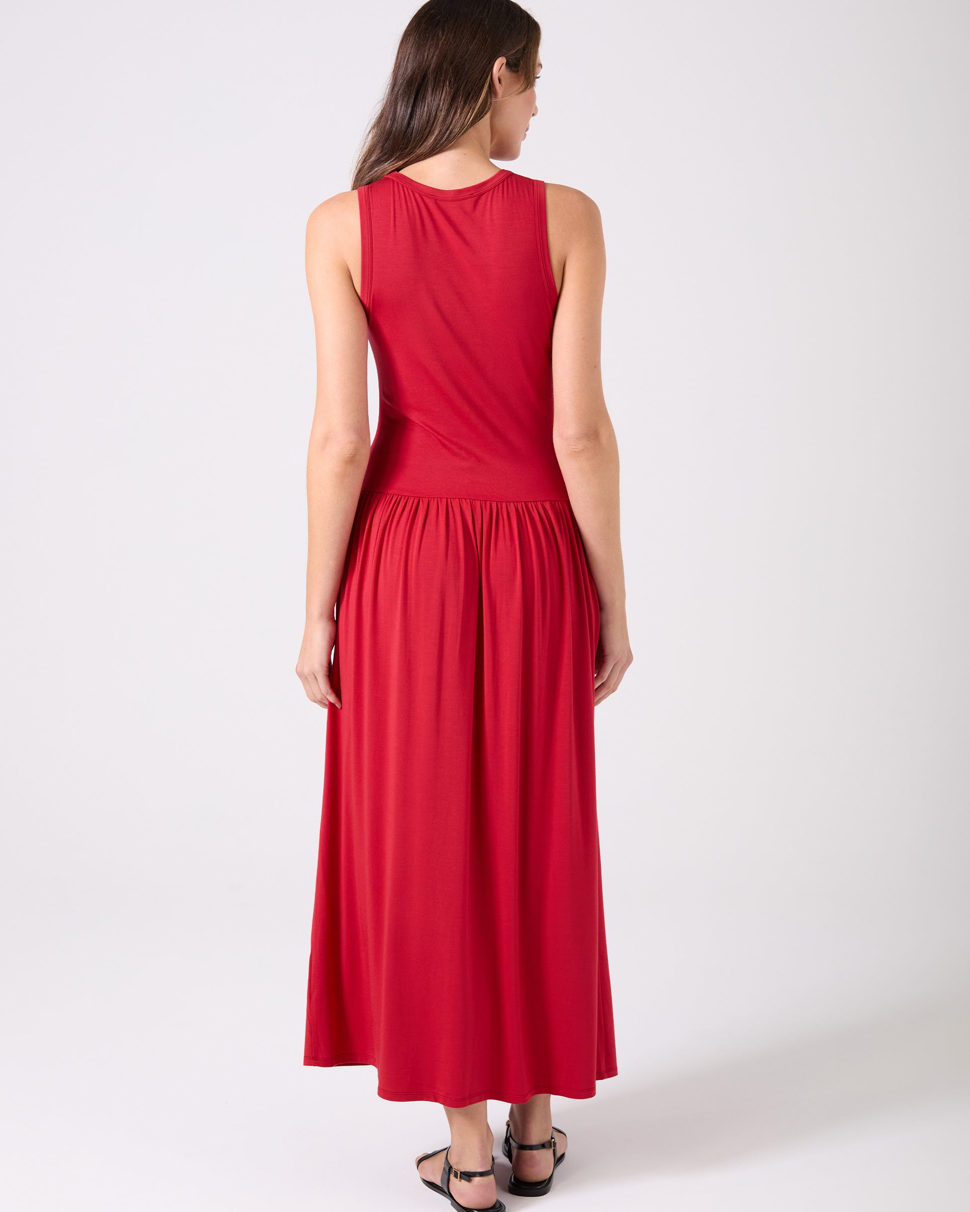 Essential Maxi Dress Cherry