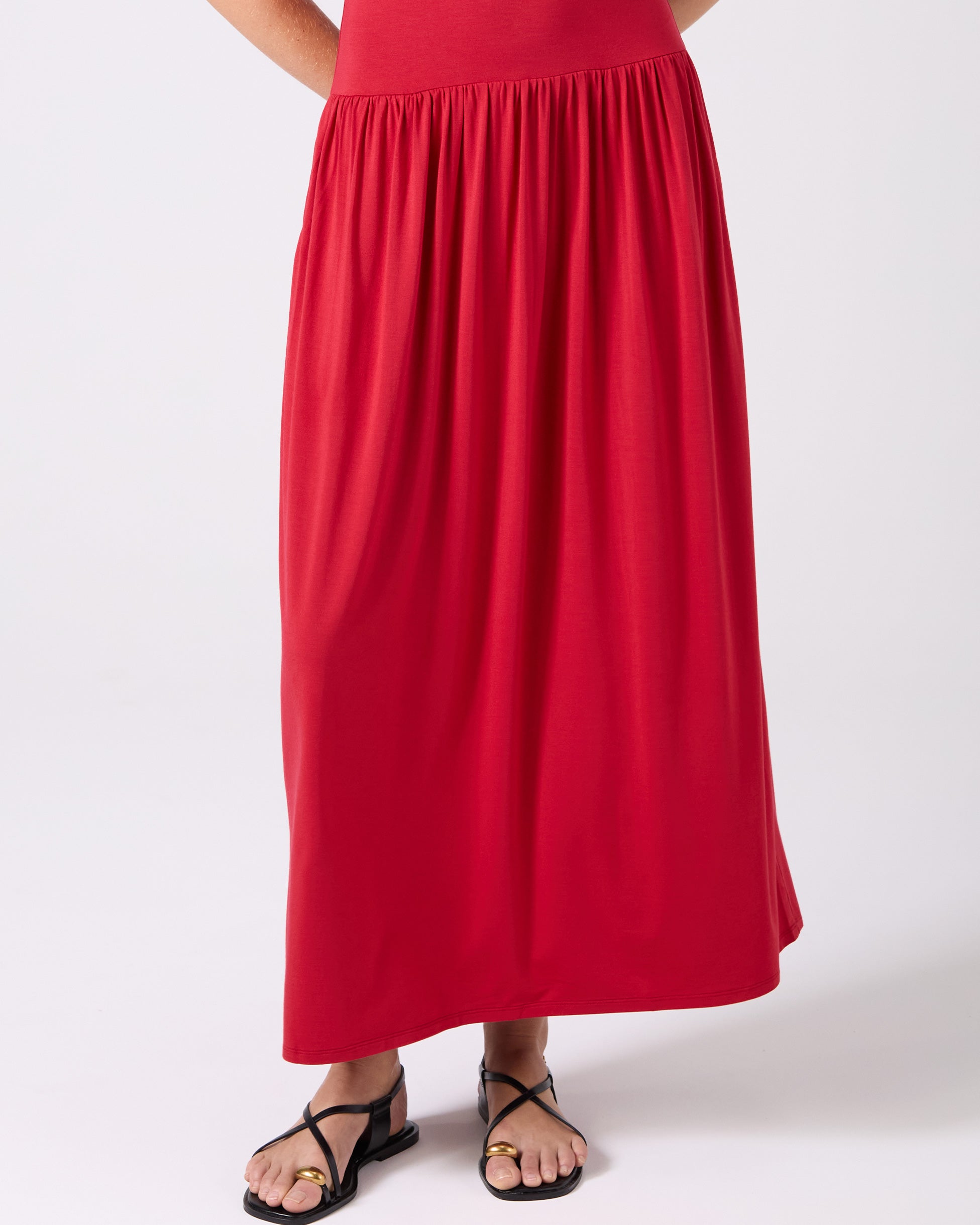 Essential Maxi Dress Cherry