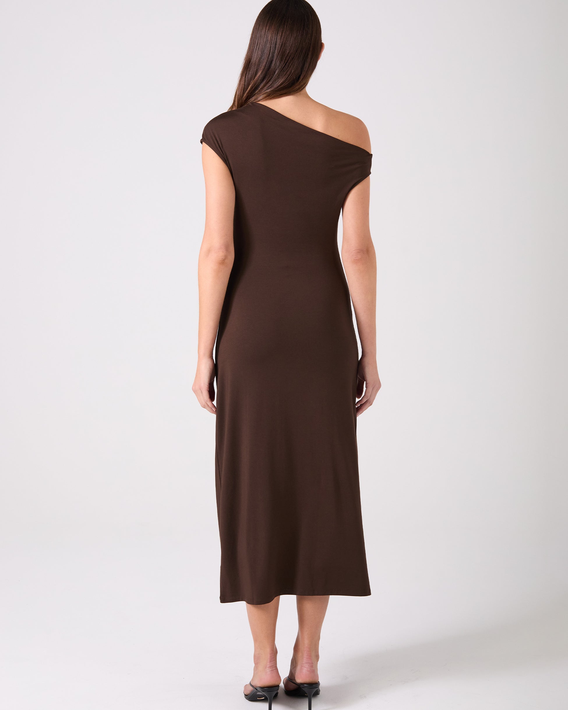 Alana Dress - Coffee Bean