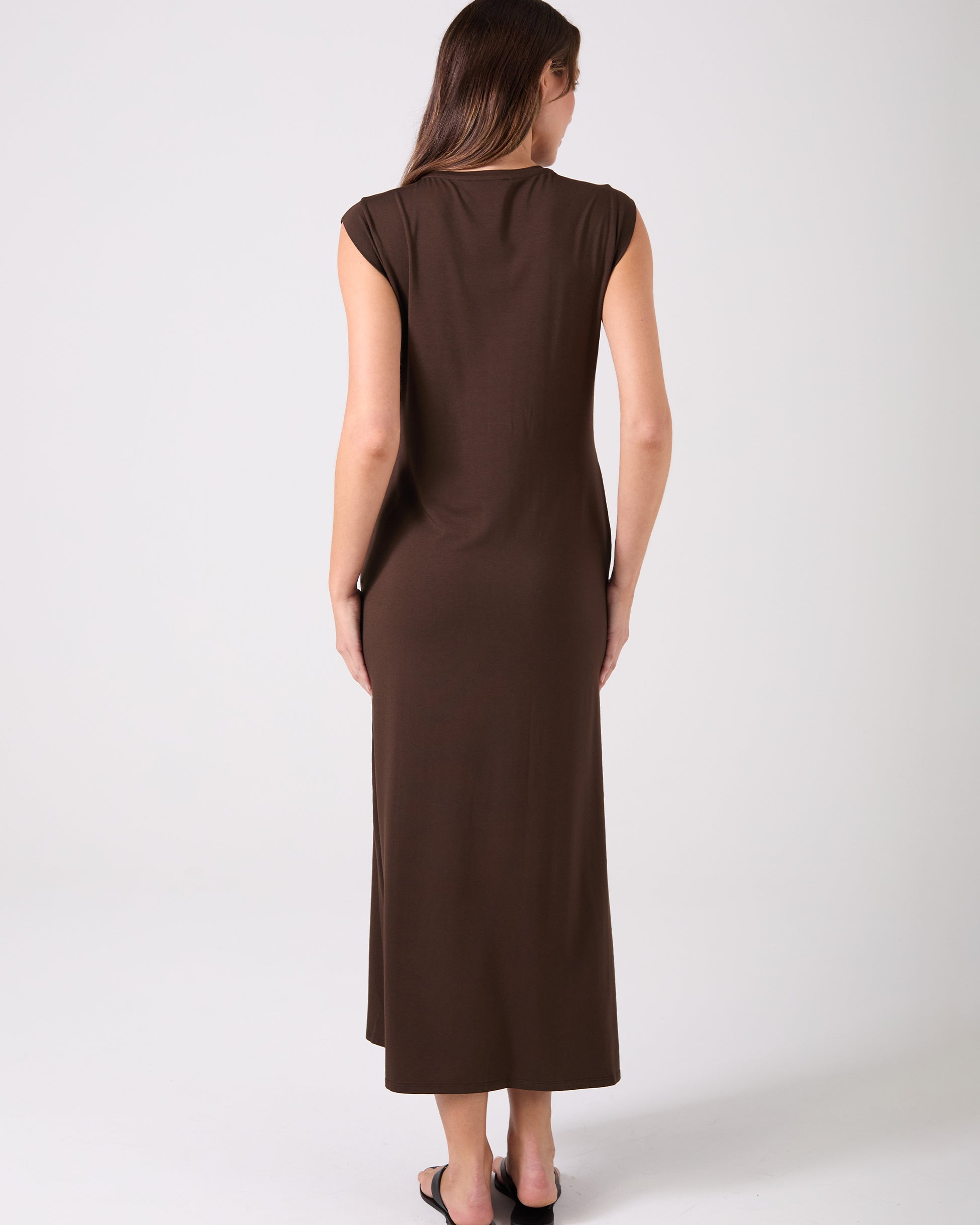Roxy Maxi Dress - Coffee Bean