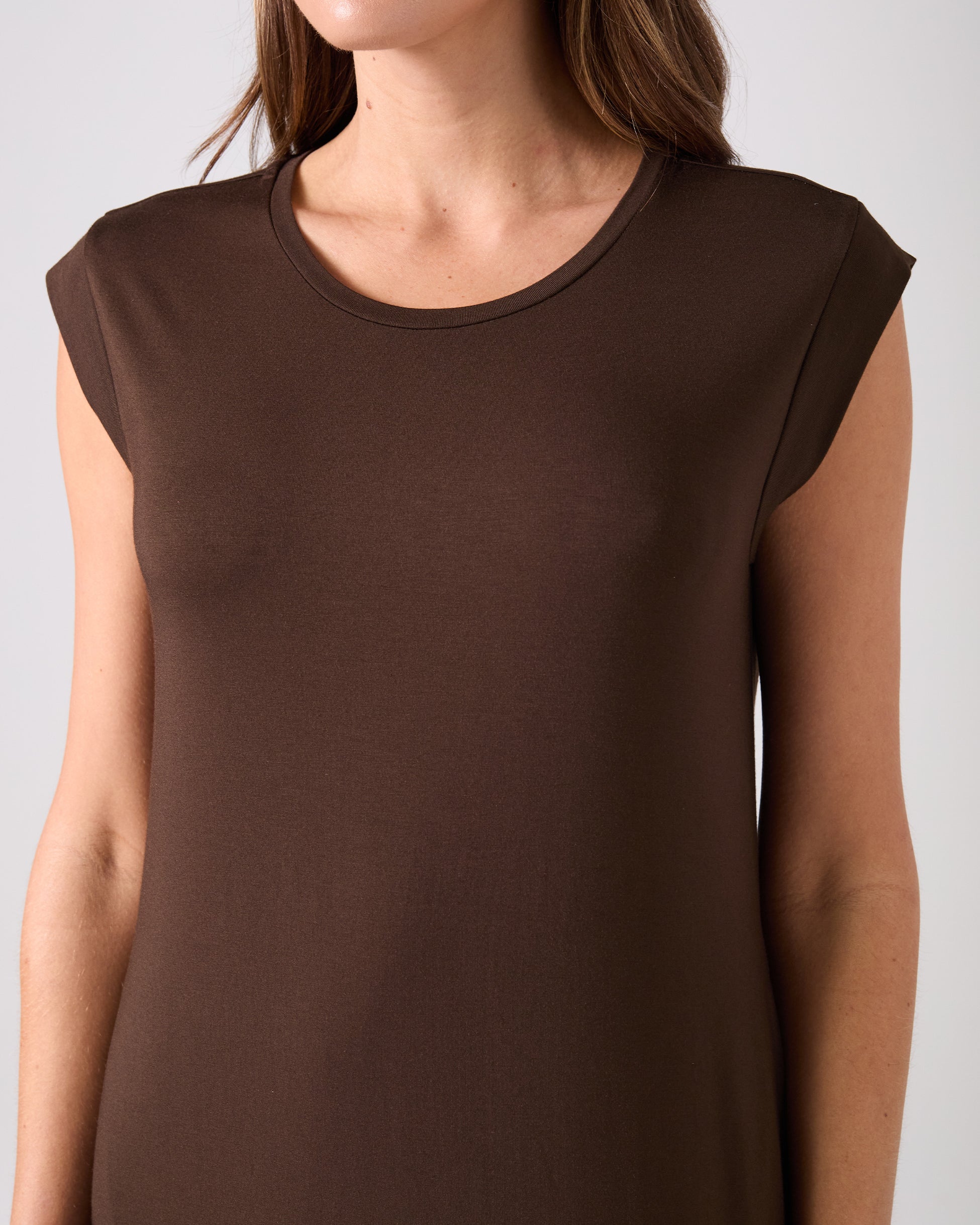 Roxy Maxi Dress - Coffee Bean