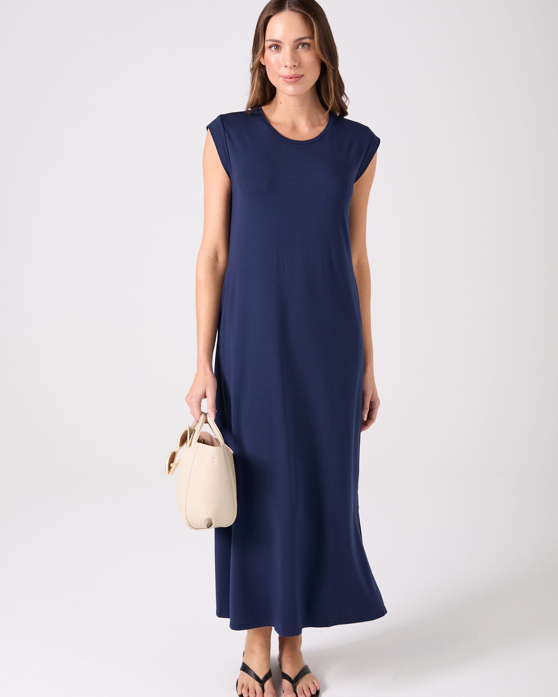 Roxy Maxi Dress - Navy