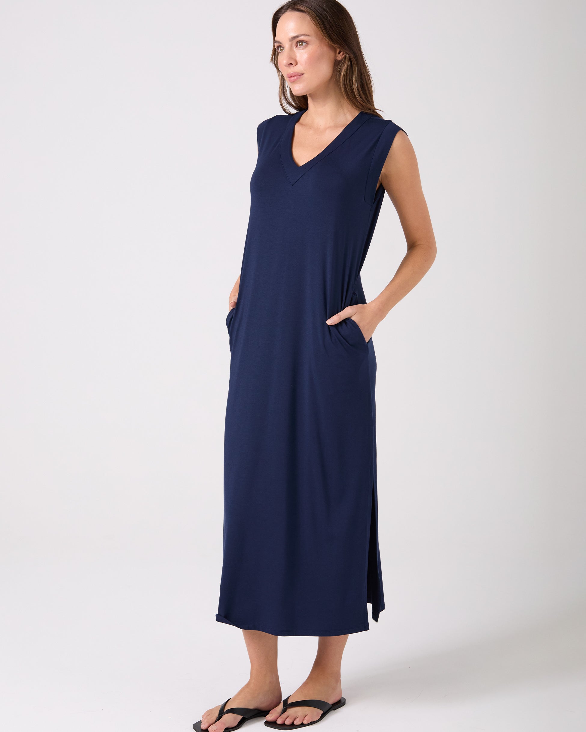 Roxy Maxi Dress - Navy
