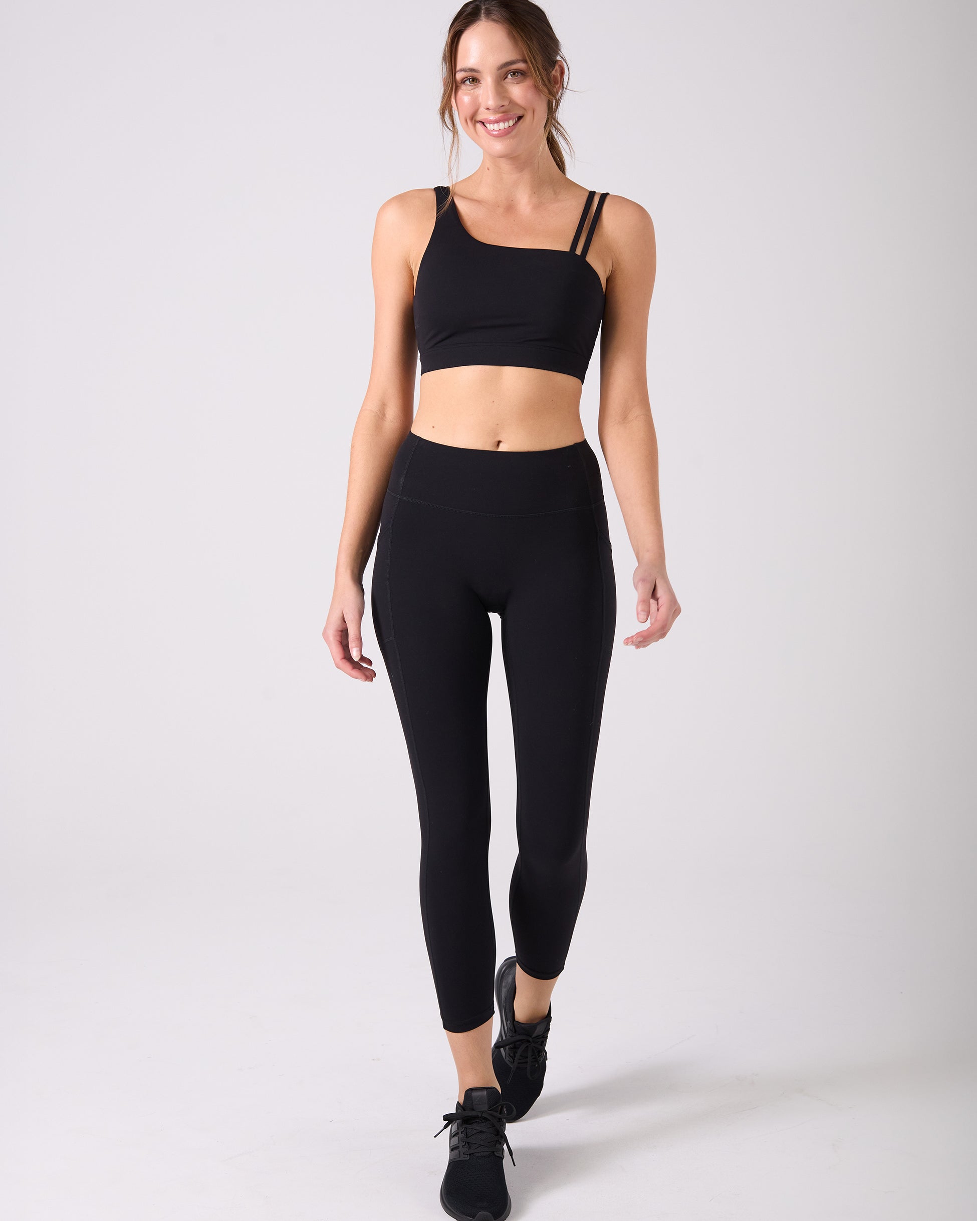 Soft Touch Pocket 7/8 Legging - Black