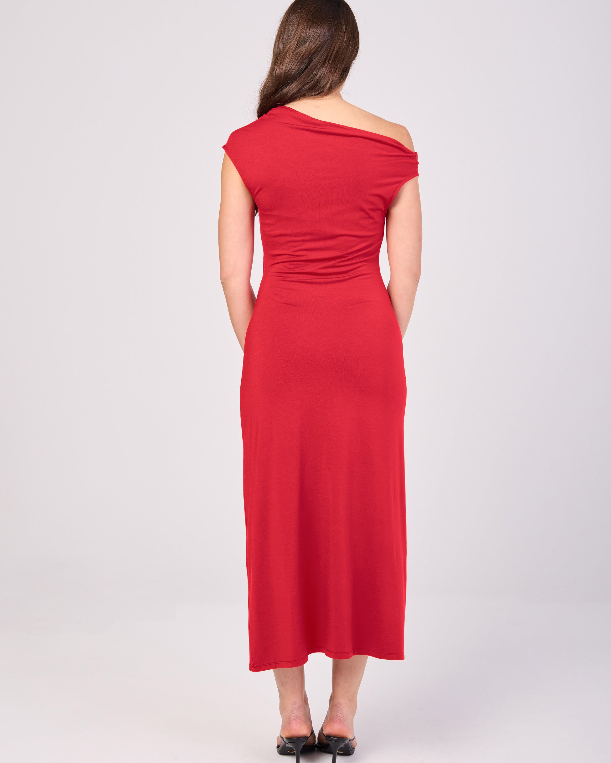 Alana Dress - Cherry