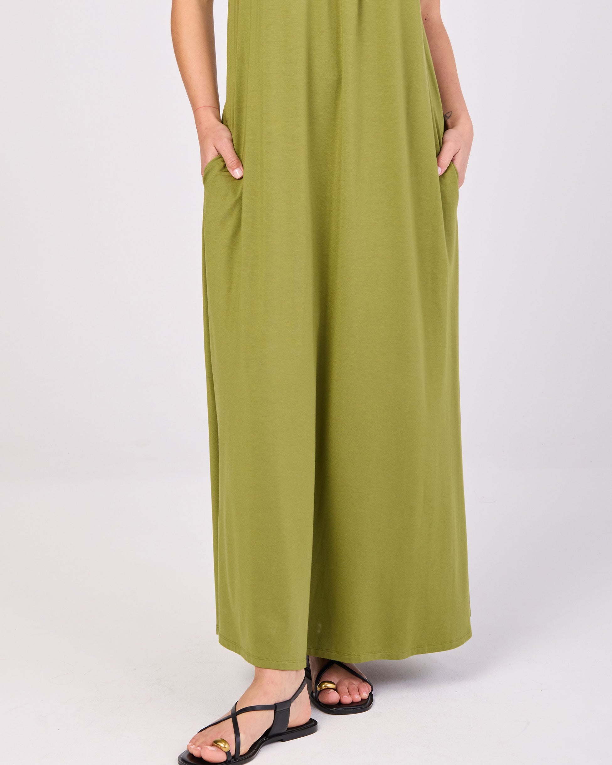 Sophia Dress - Olive