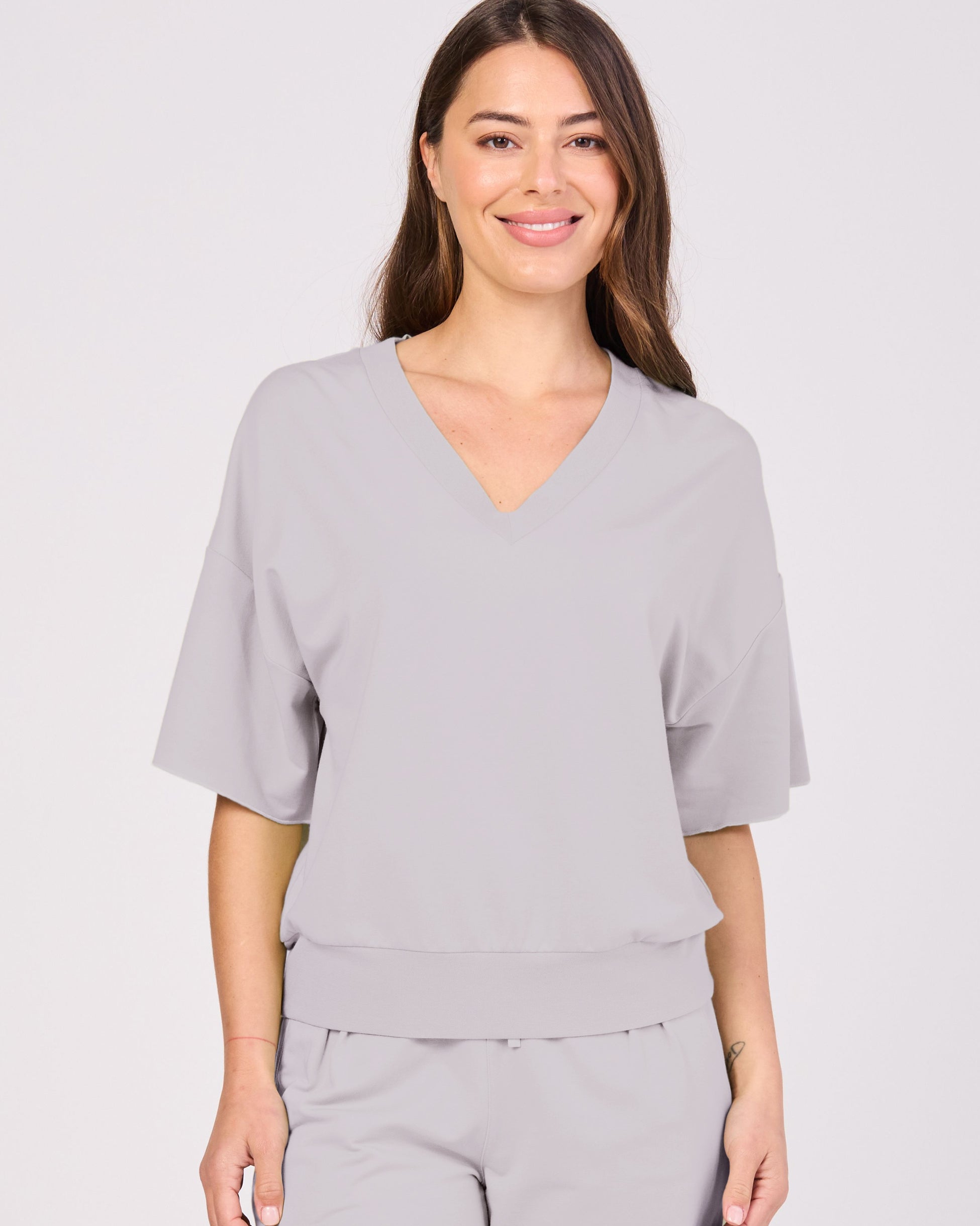 V neck Sweat - Paloma