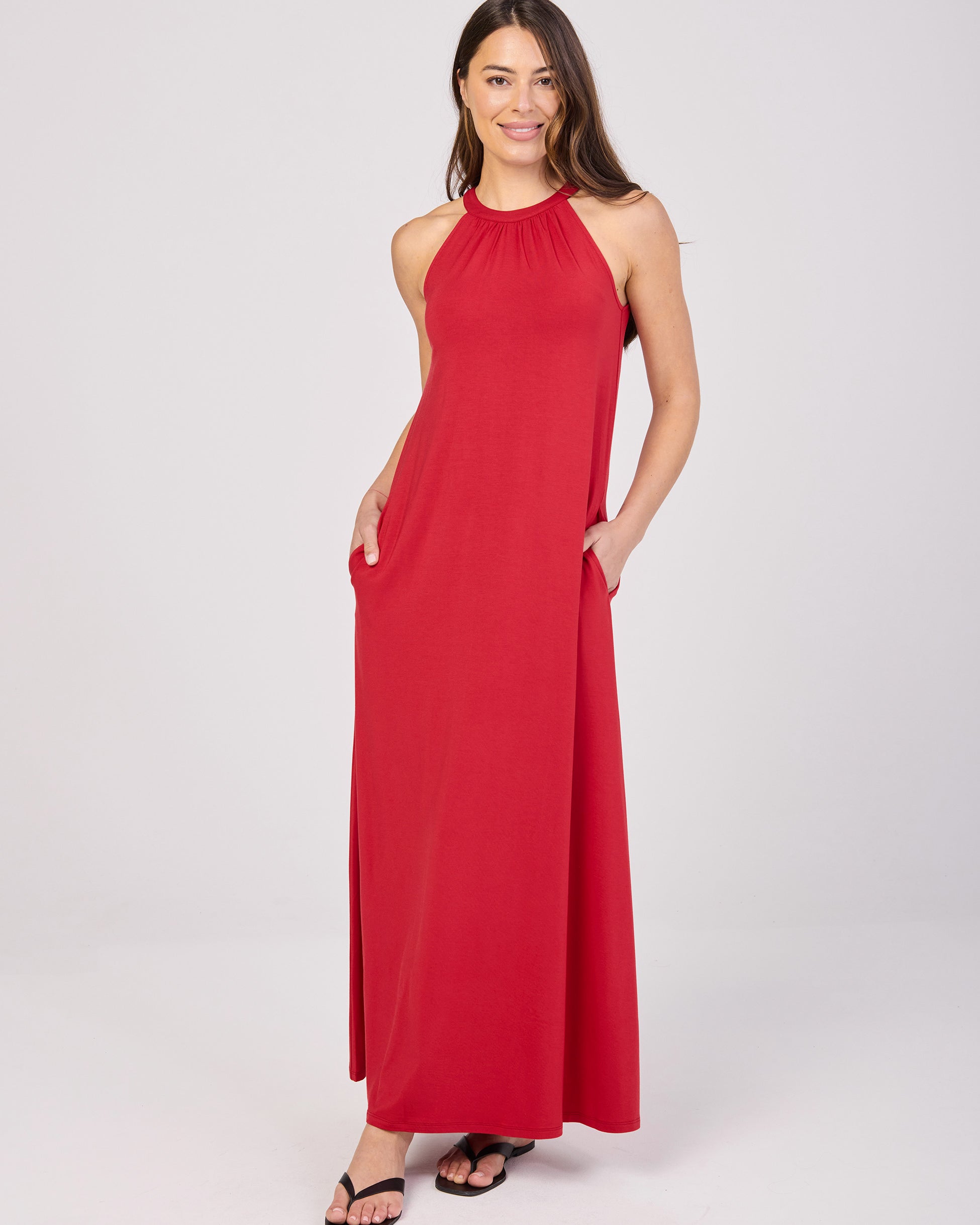 Isabelle Dress - Cherry