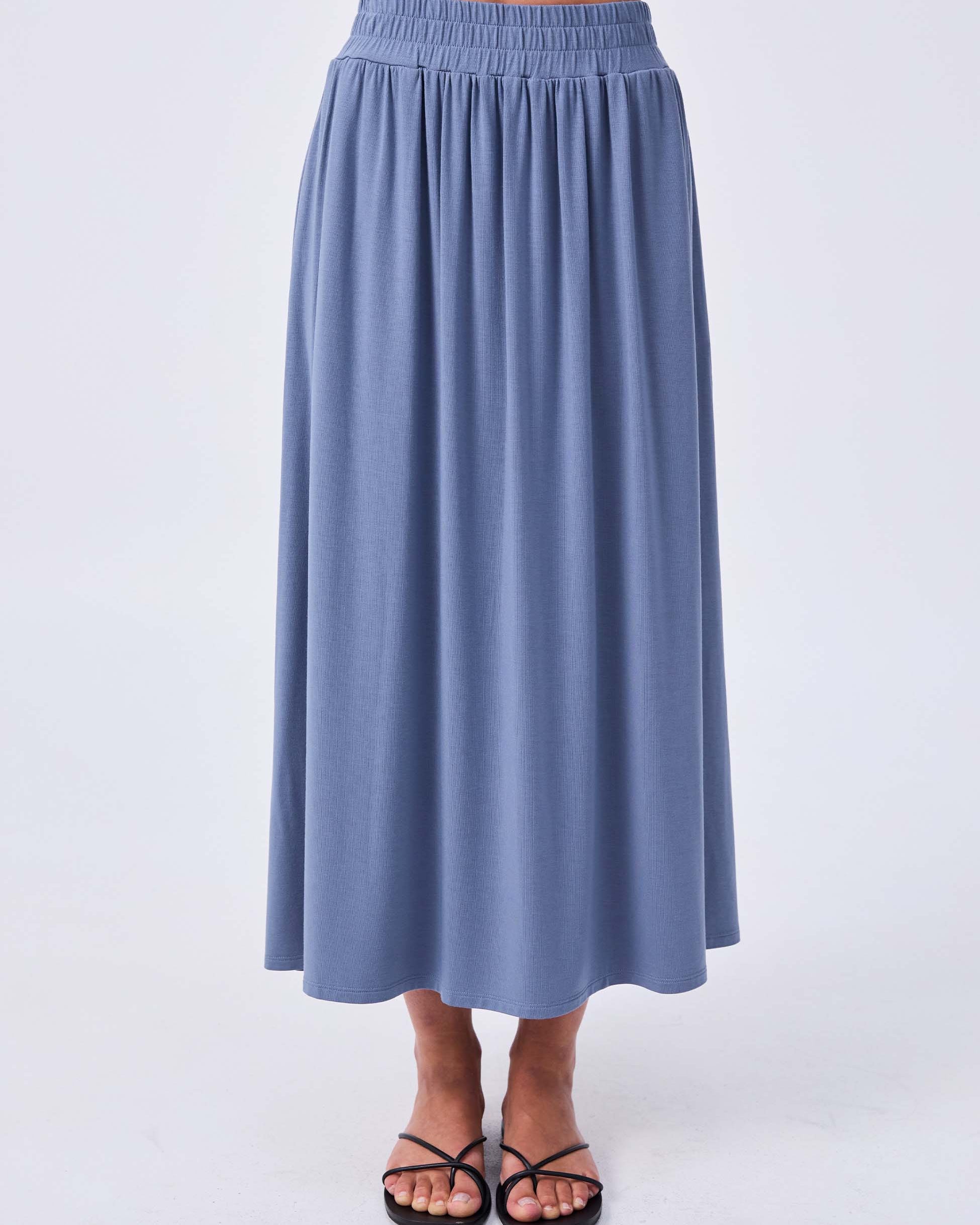 Circle Skirt - China Blue