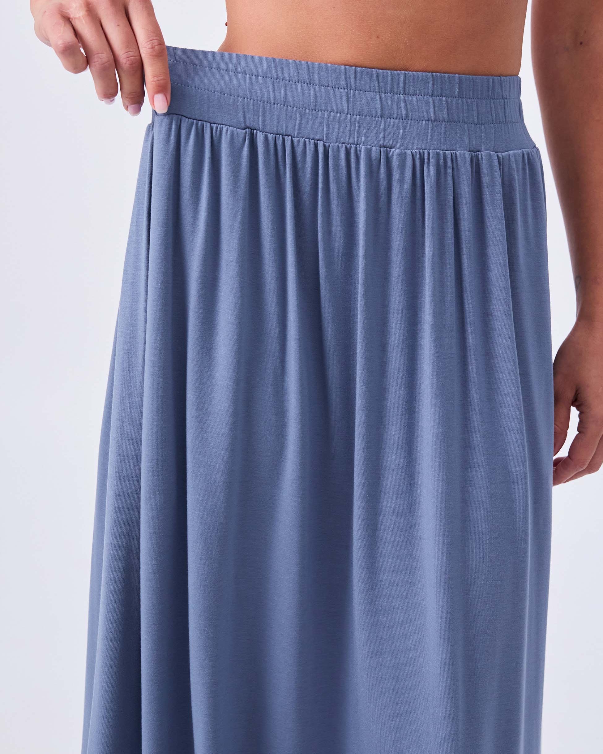 Circle Skirt - China Blue