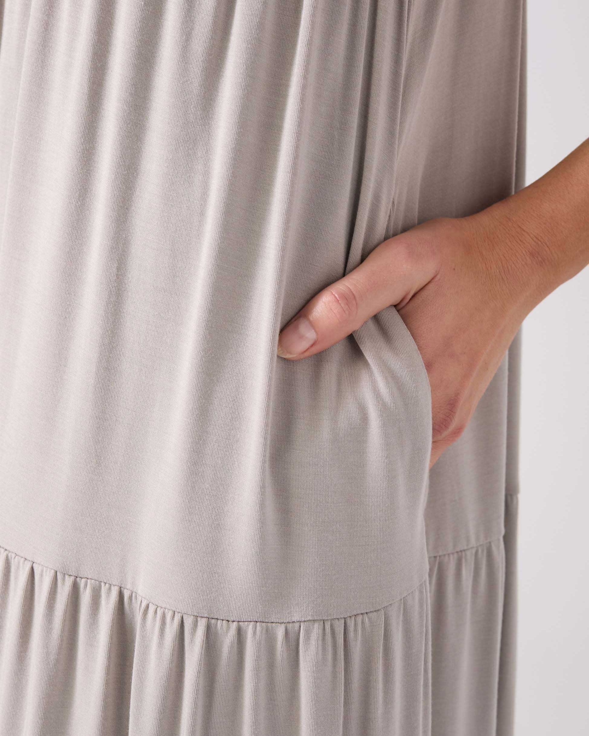 V Neck Gypsy Dress - Paloma