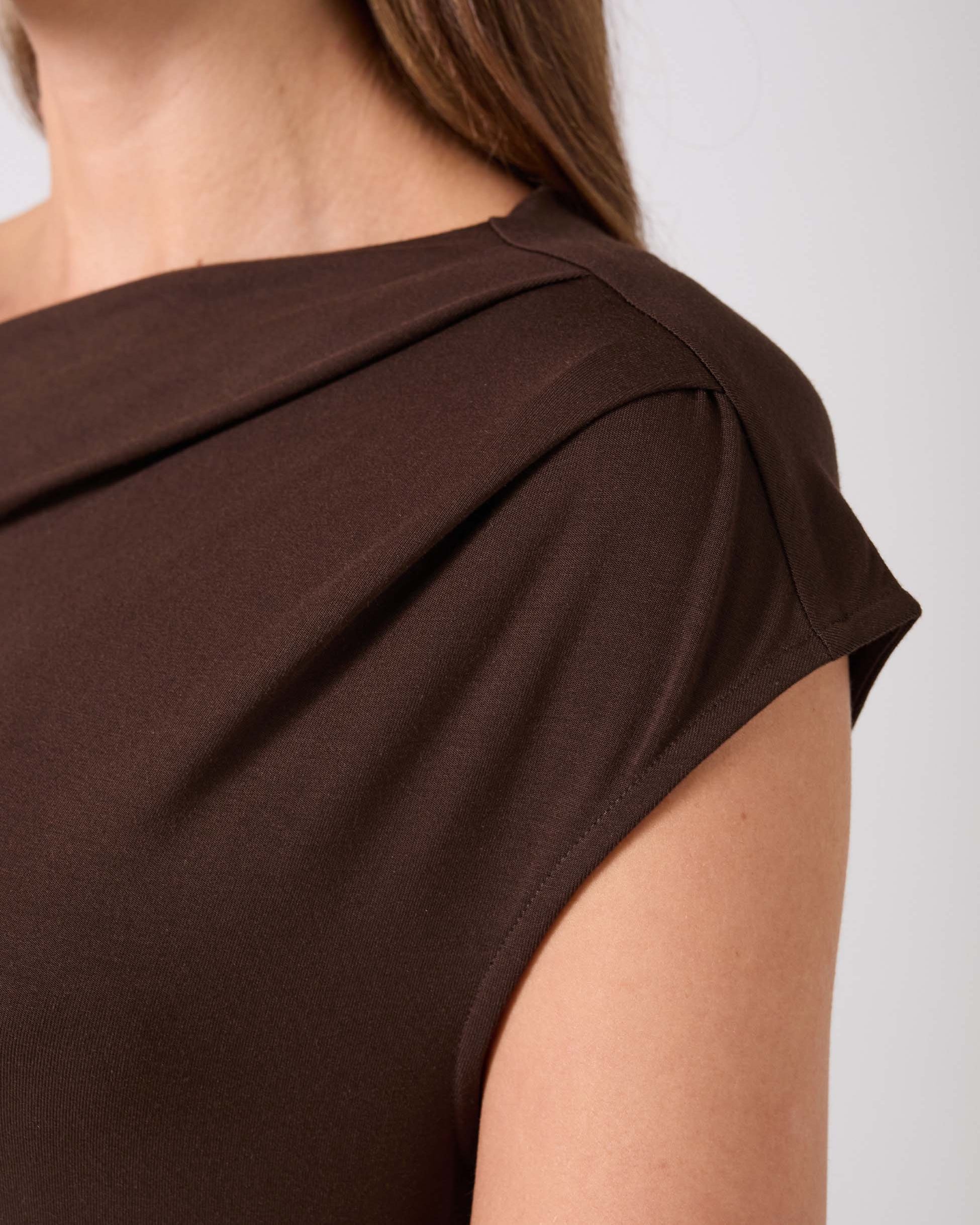 Alana Dress - Coffee Bean