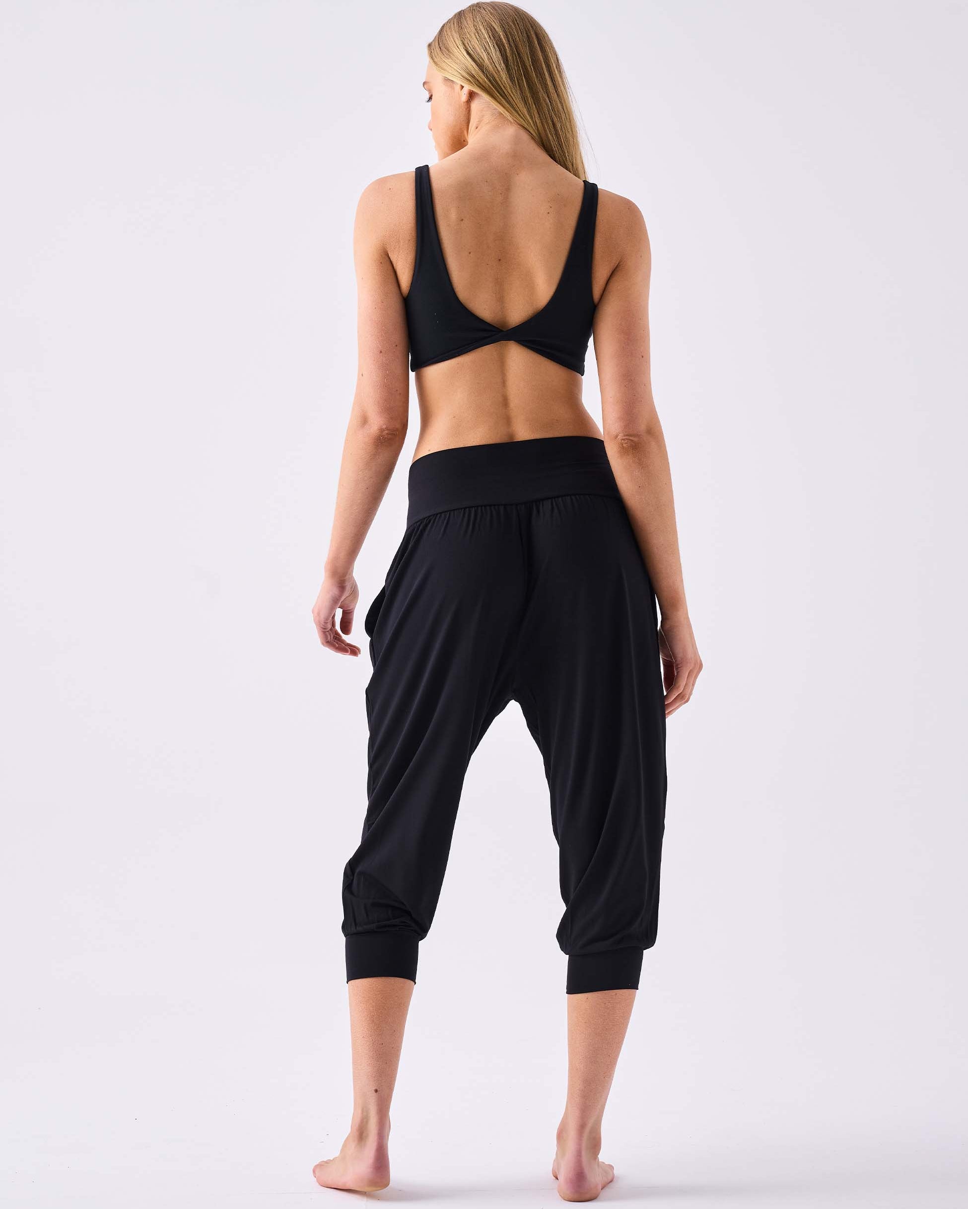 Nomad Modal 7/8 Relax Pant - Black