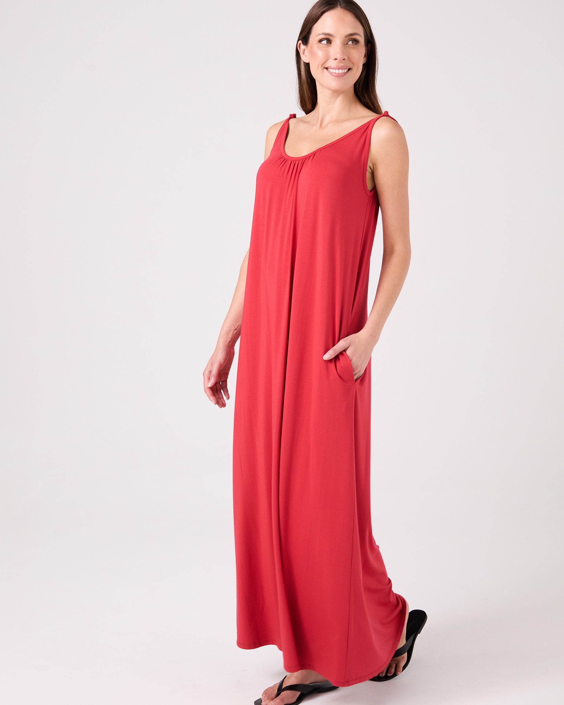 Sophia Dress - Cherry