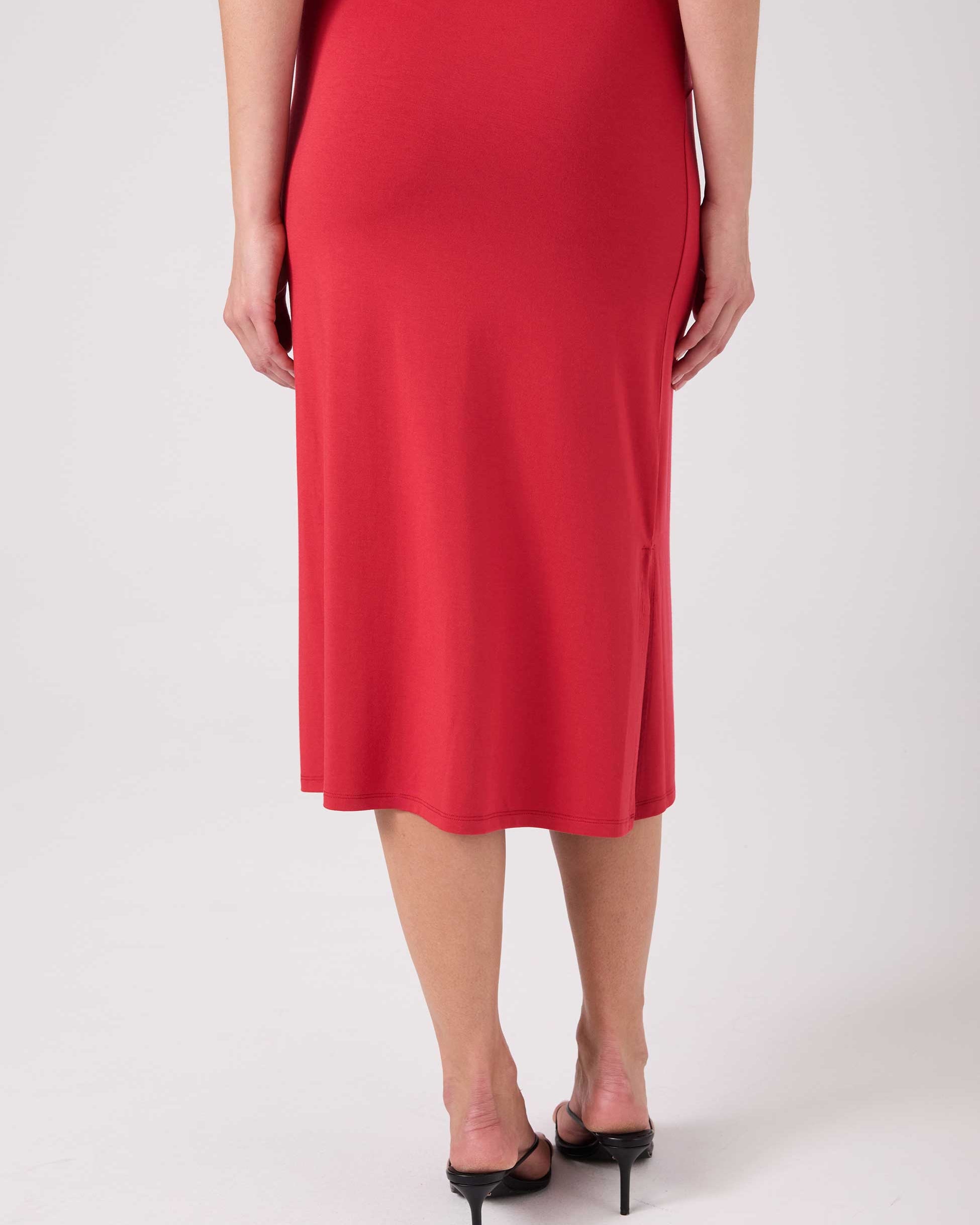 Athena Dress - Cherry