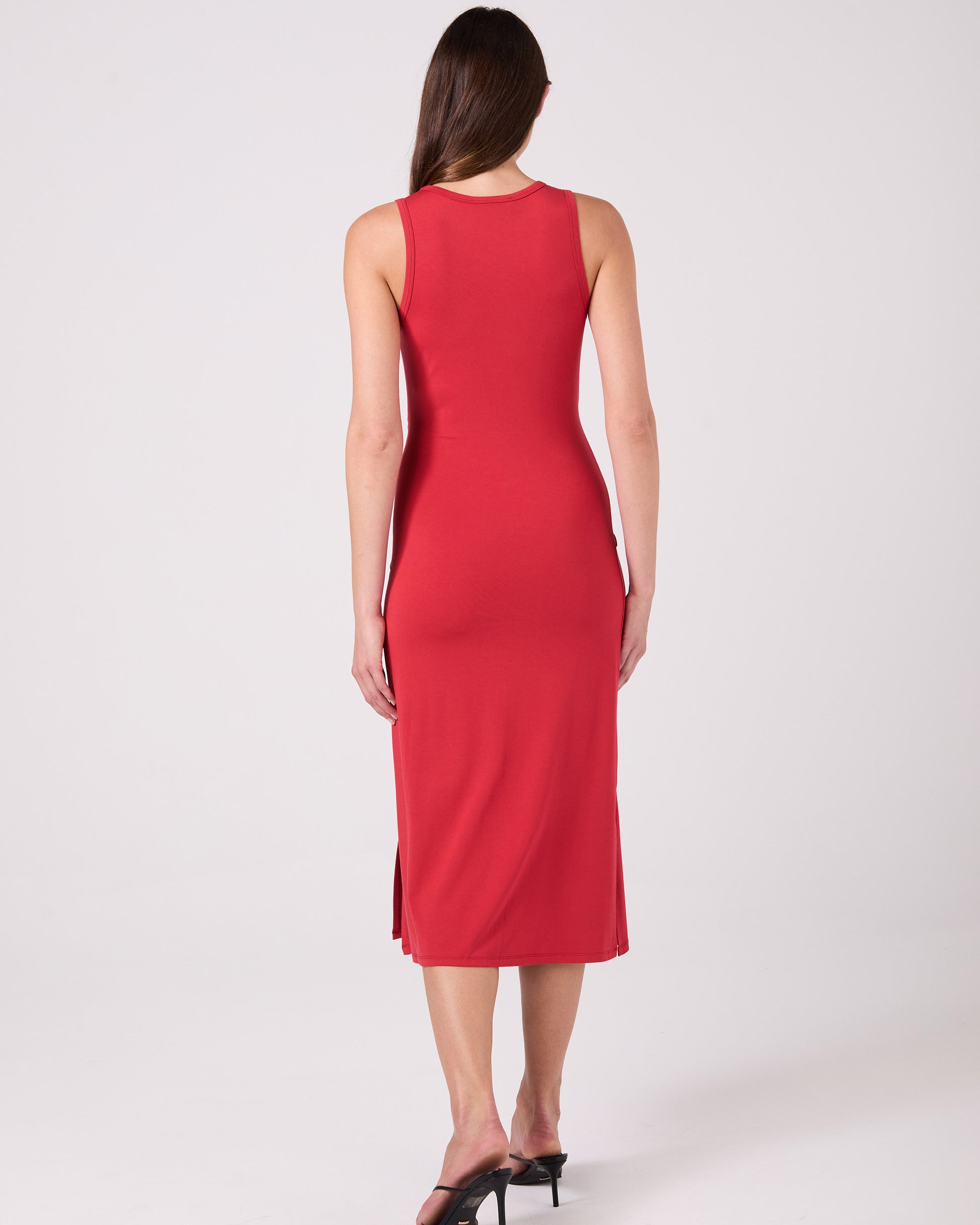 Athena Dress - Cherry
