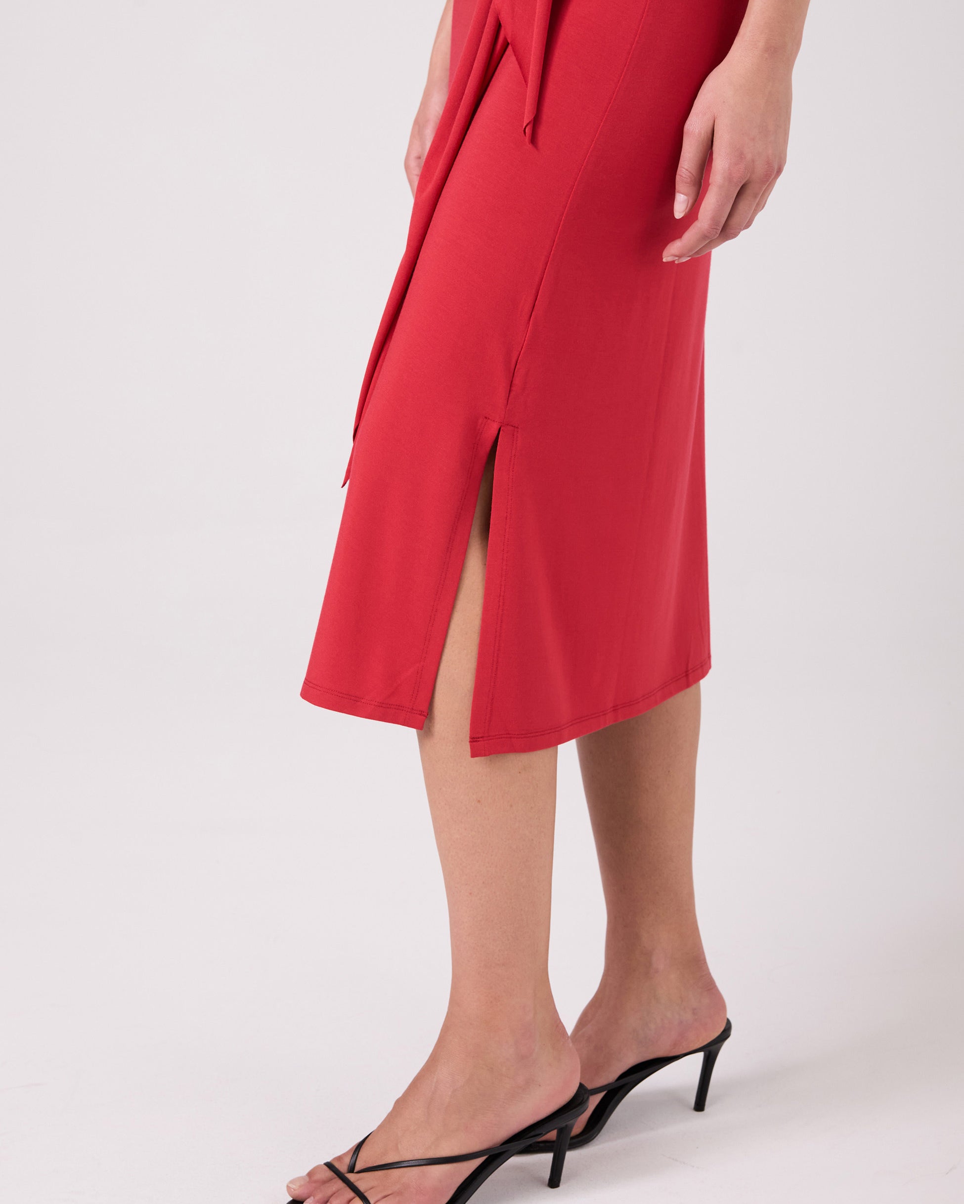 Athena Dress - Cherry