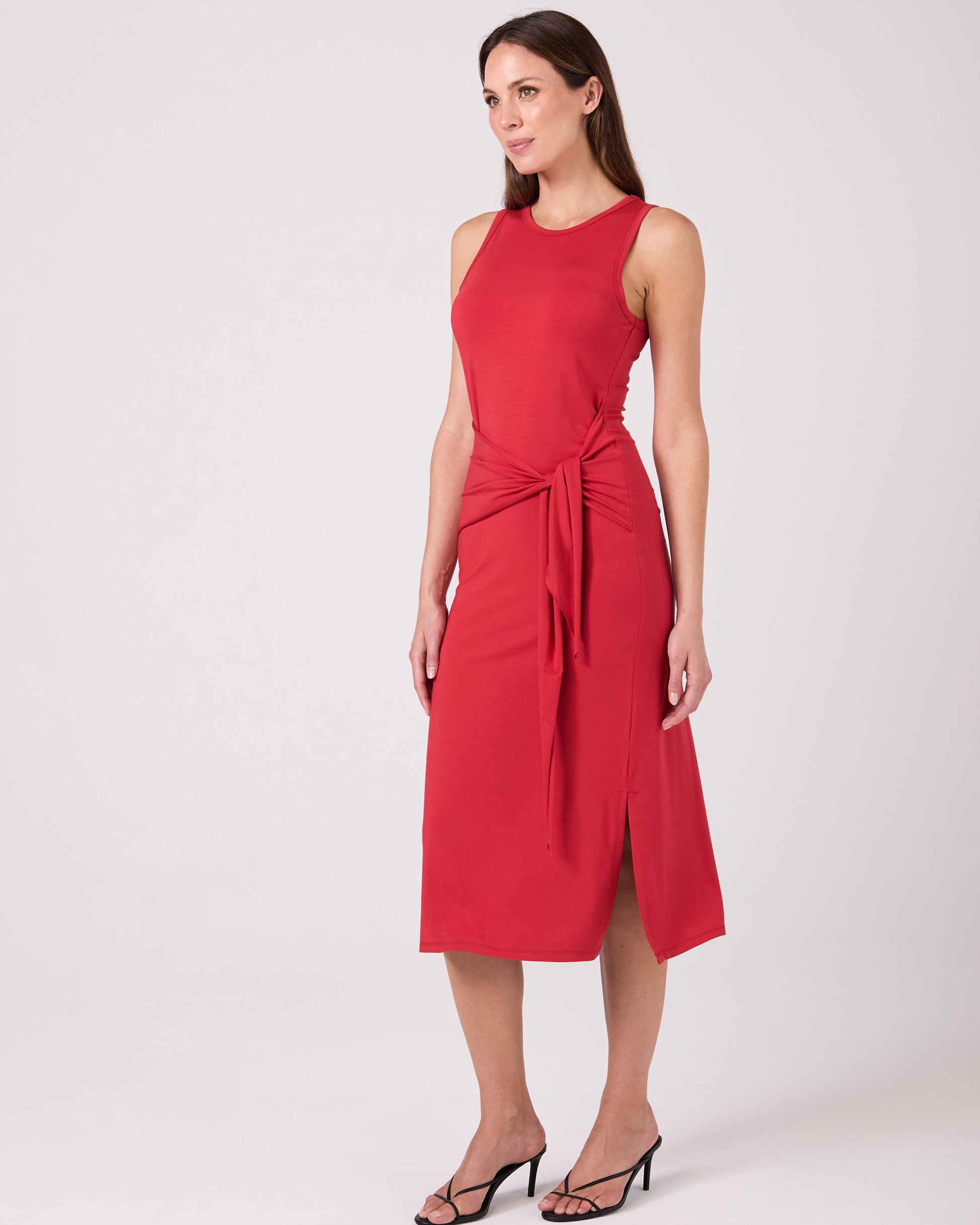 Athena Dress - Cherry