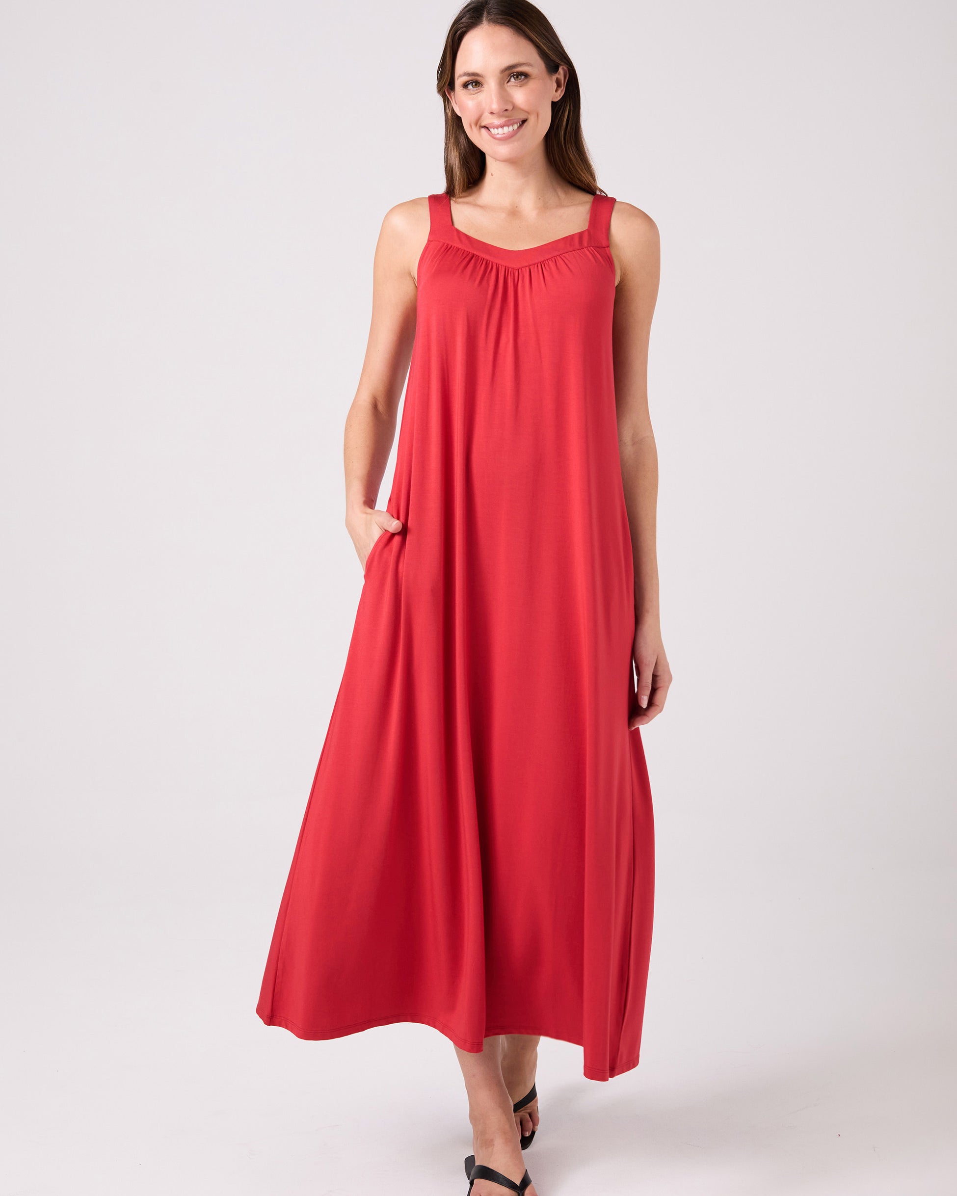 Haze Dress - Cherry