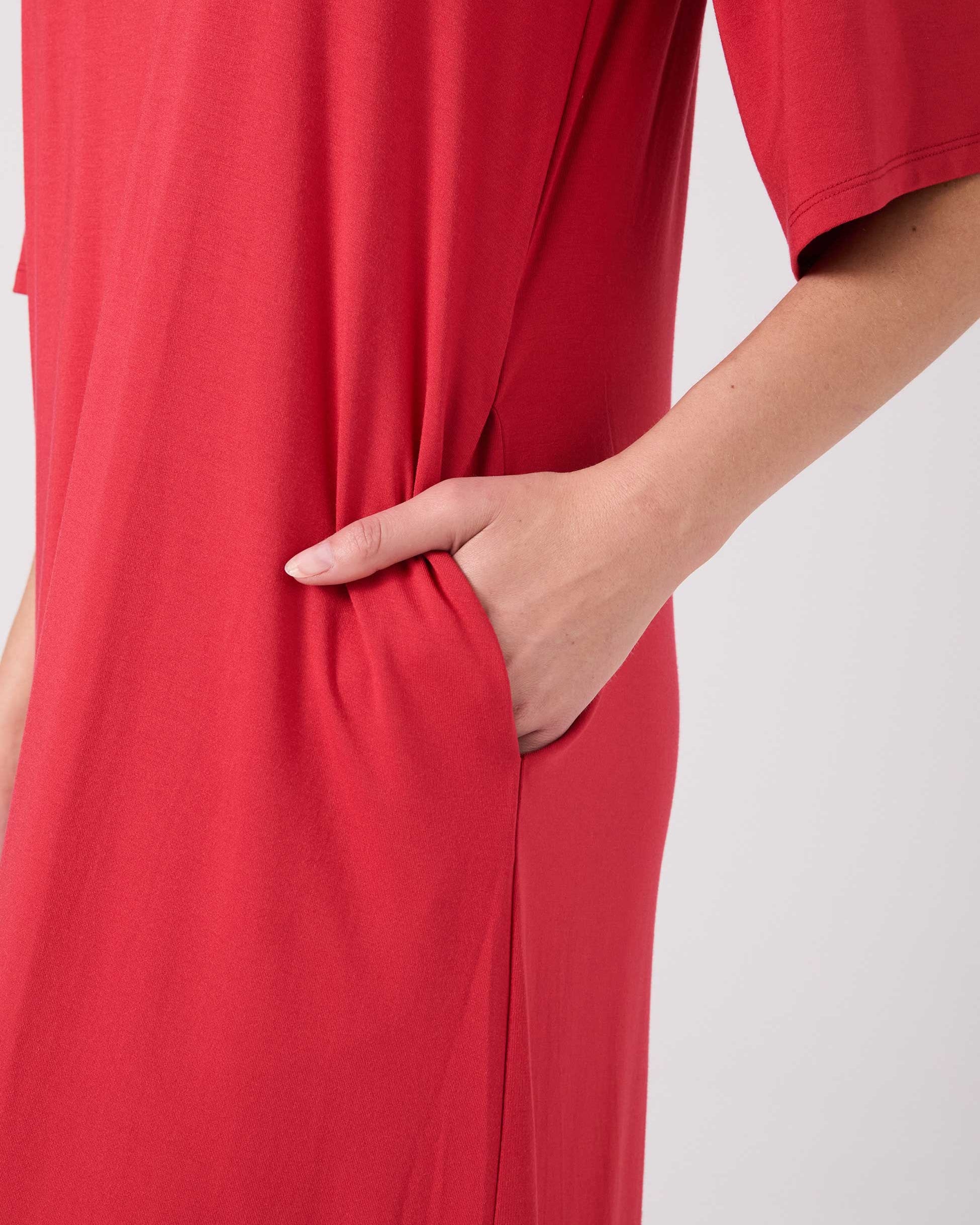 Arabella Dress - Cherry
