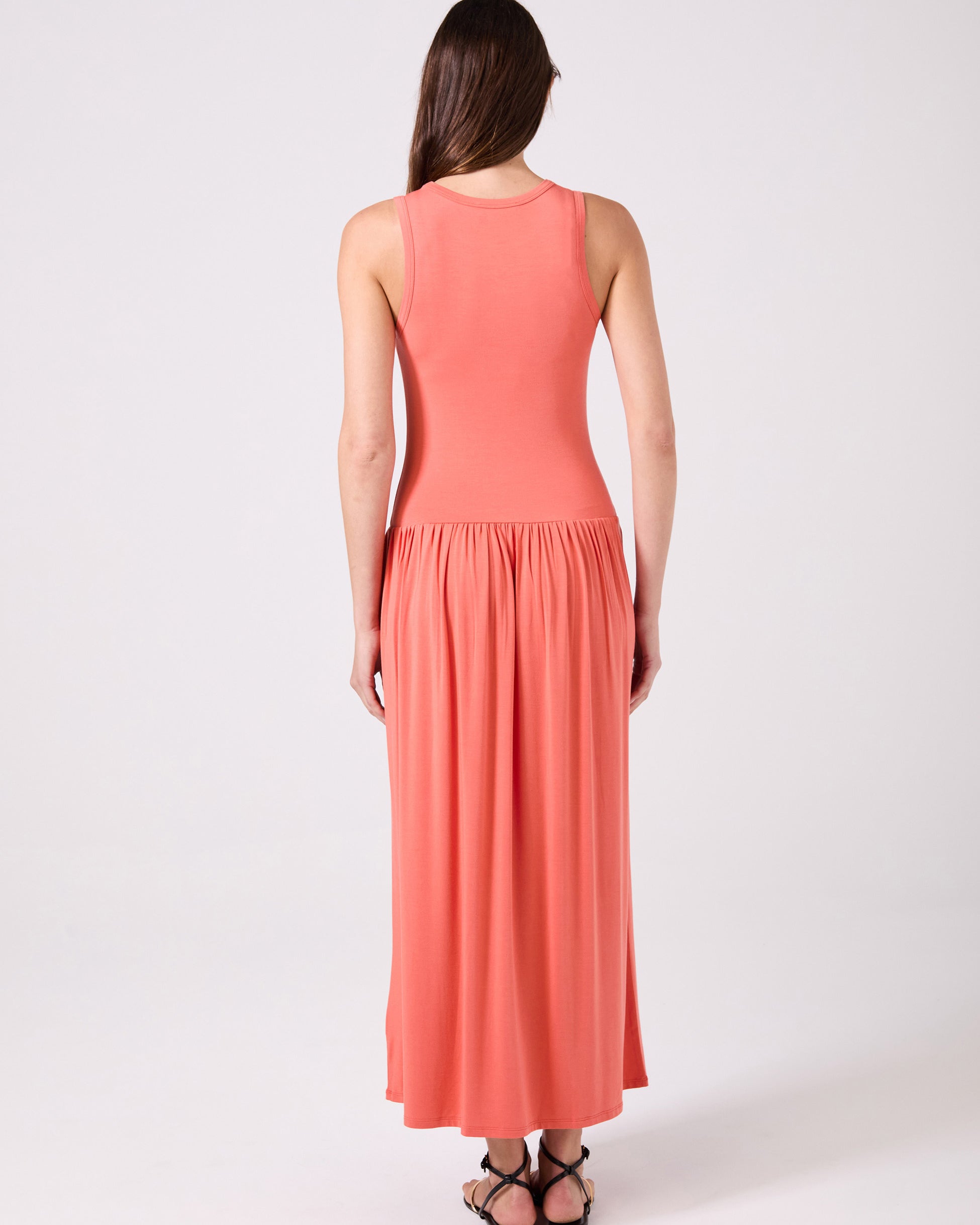Essential Maxi Dress - Burnt Sienna