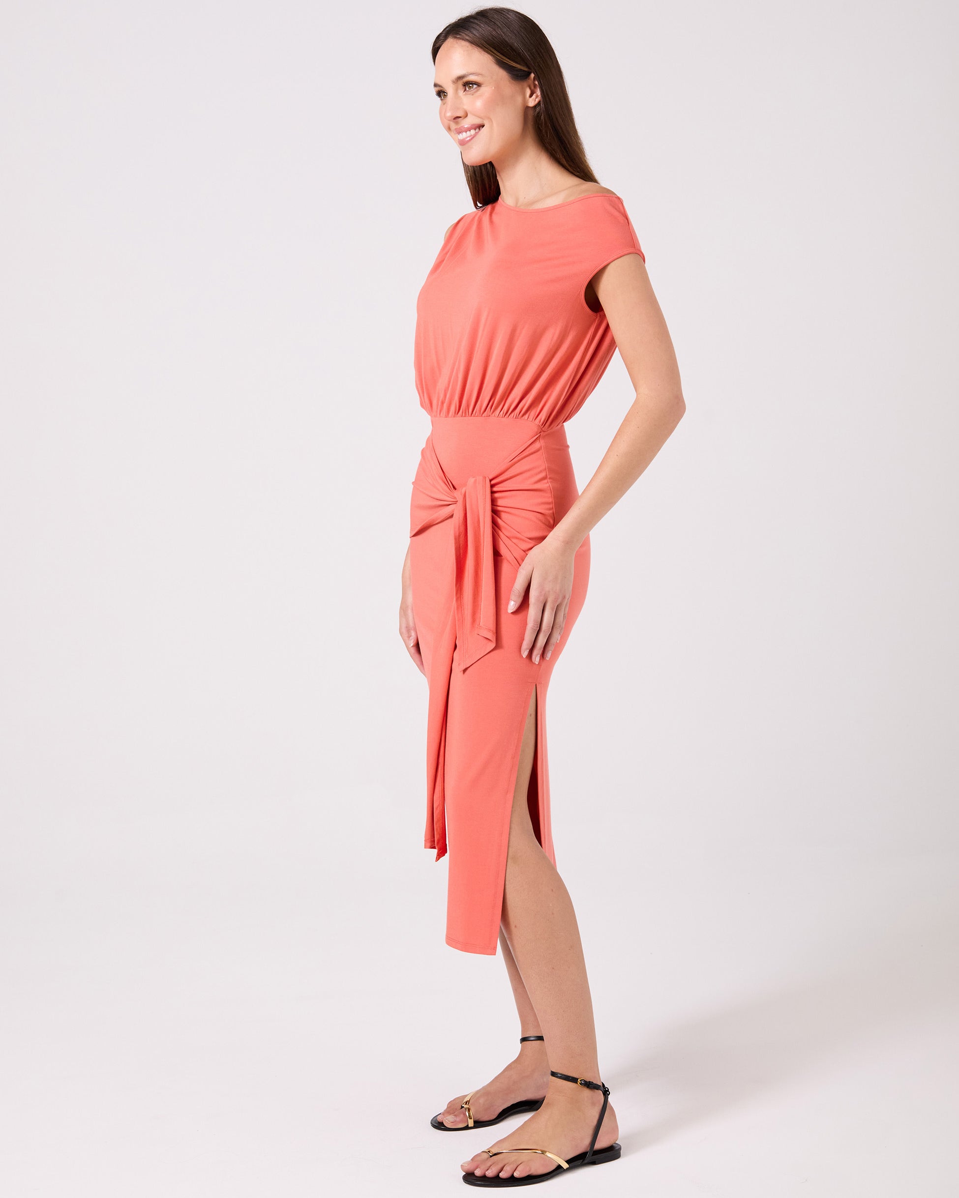 Ana Dress - Burnt Sienna