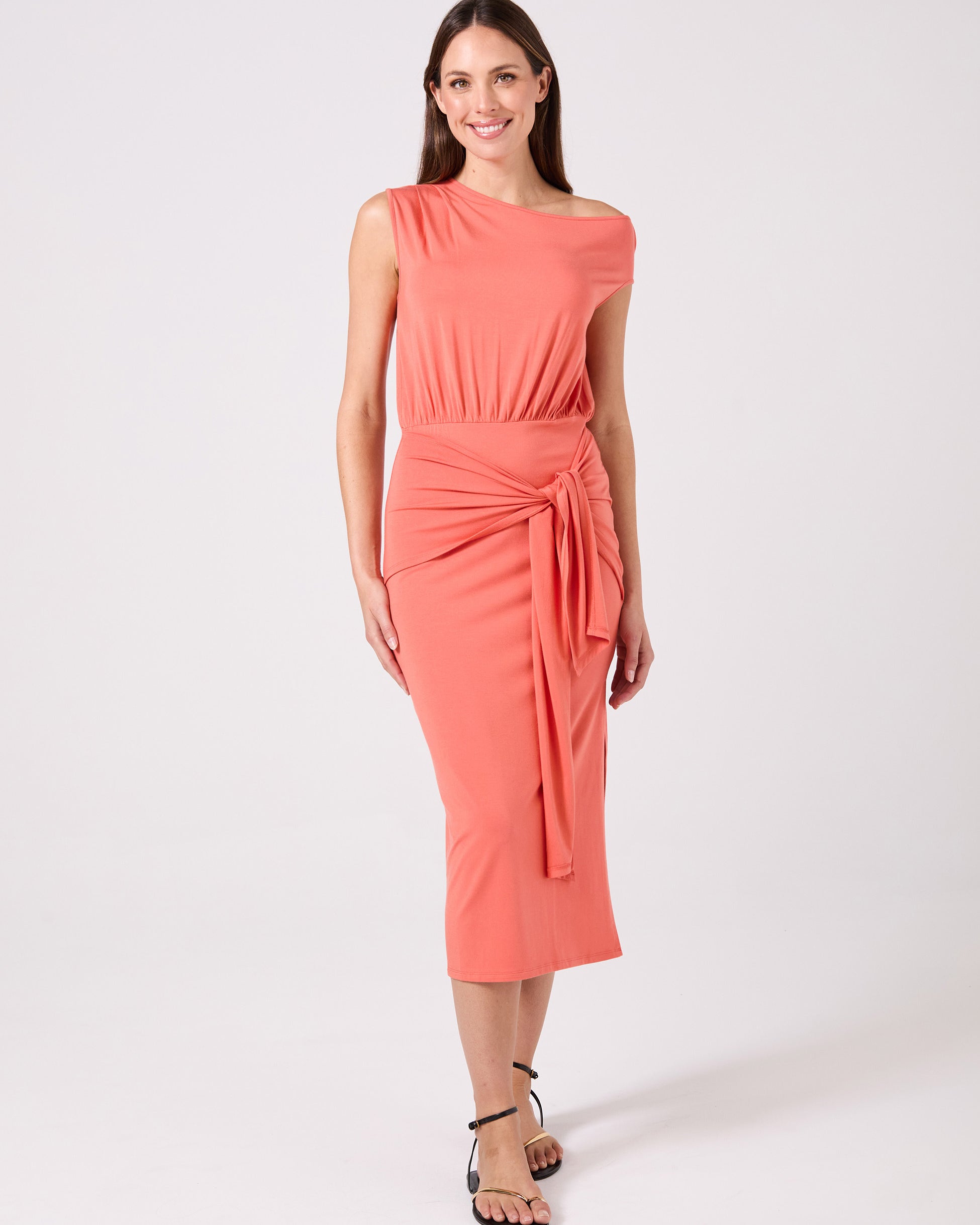 Ana Dress - Burnt Sienna