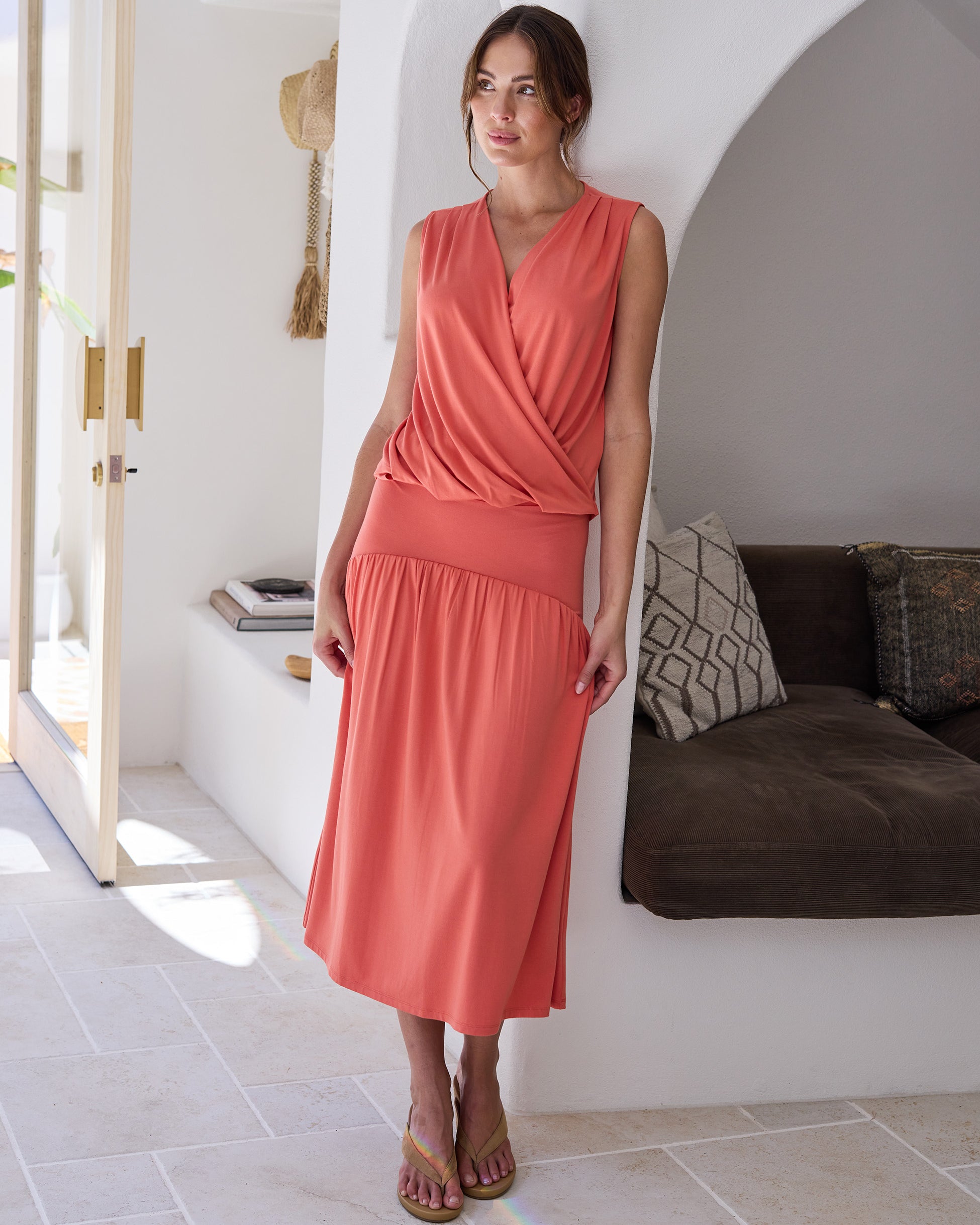 Clara Skirt - Burnt Sienna