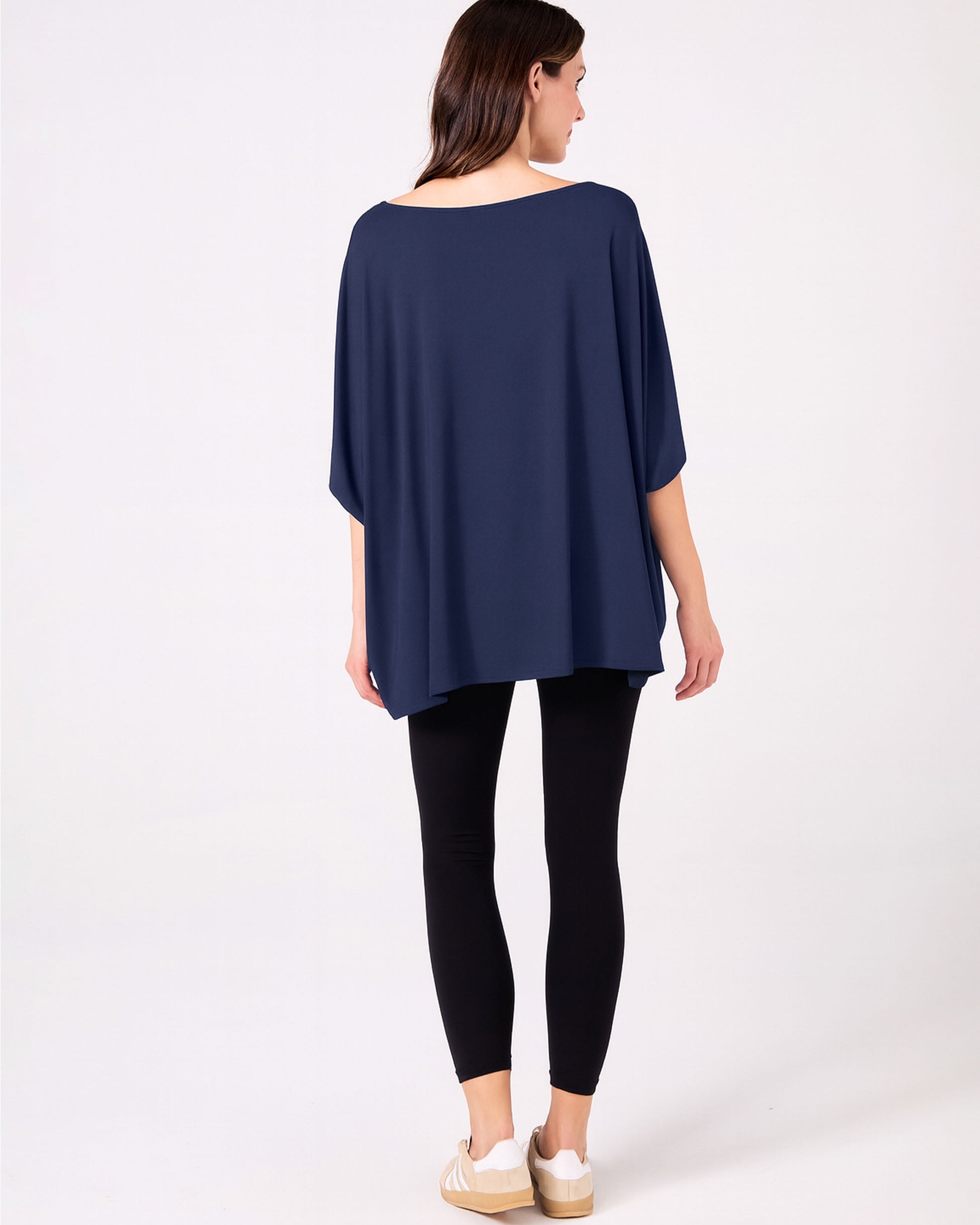 Flow Luxe Tunic - Navy