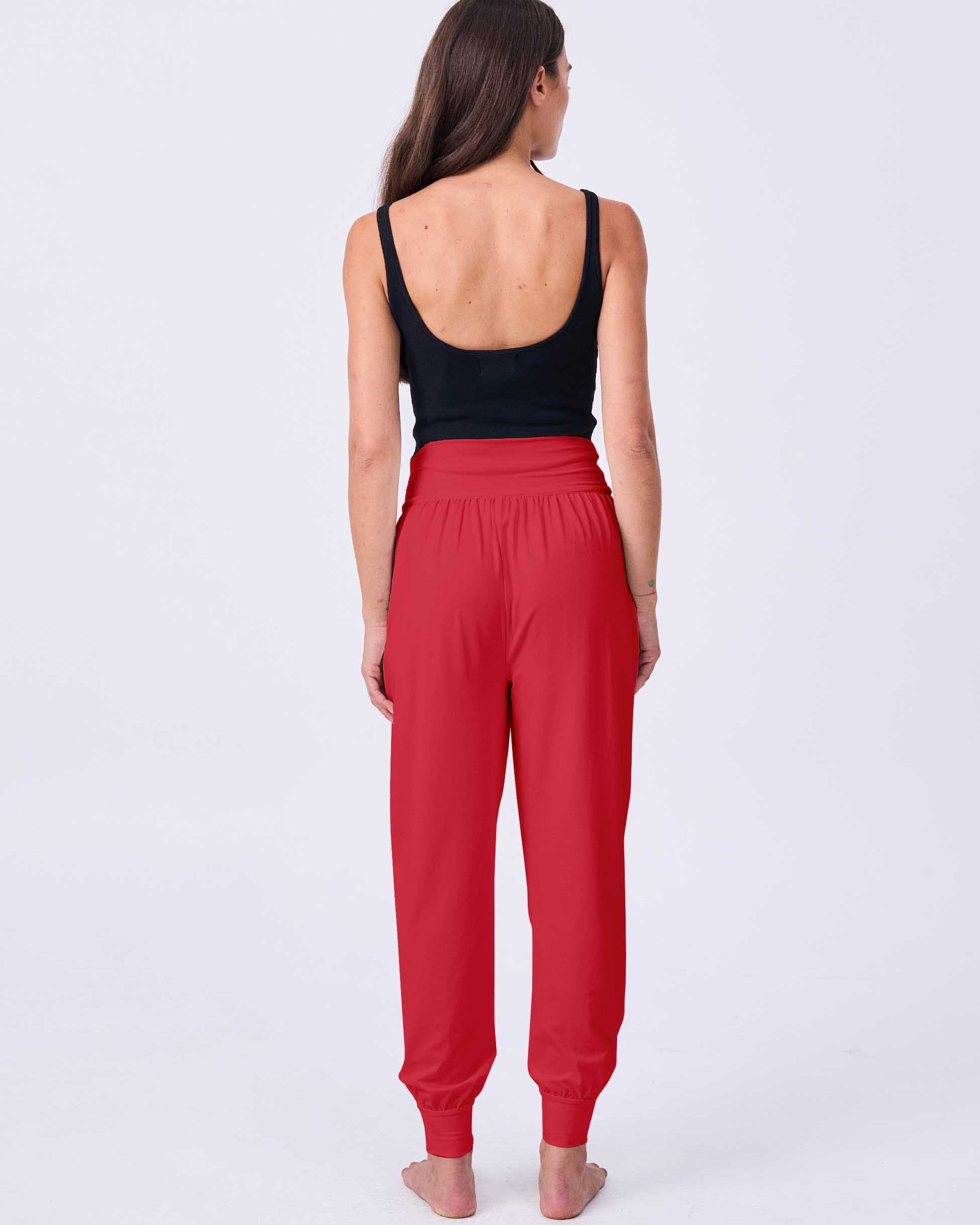 Nomad Relax Pant - Cherry