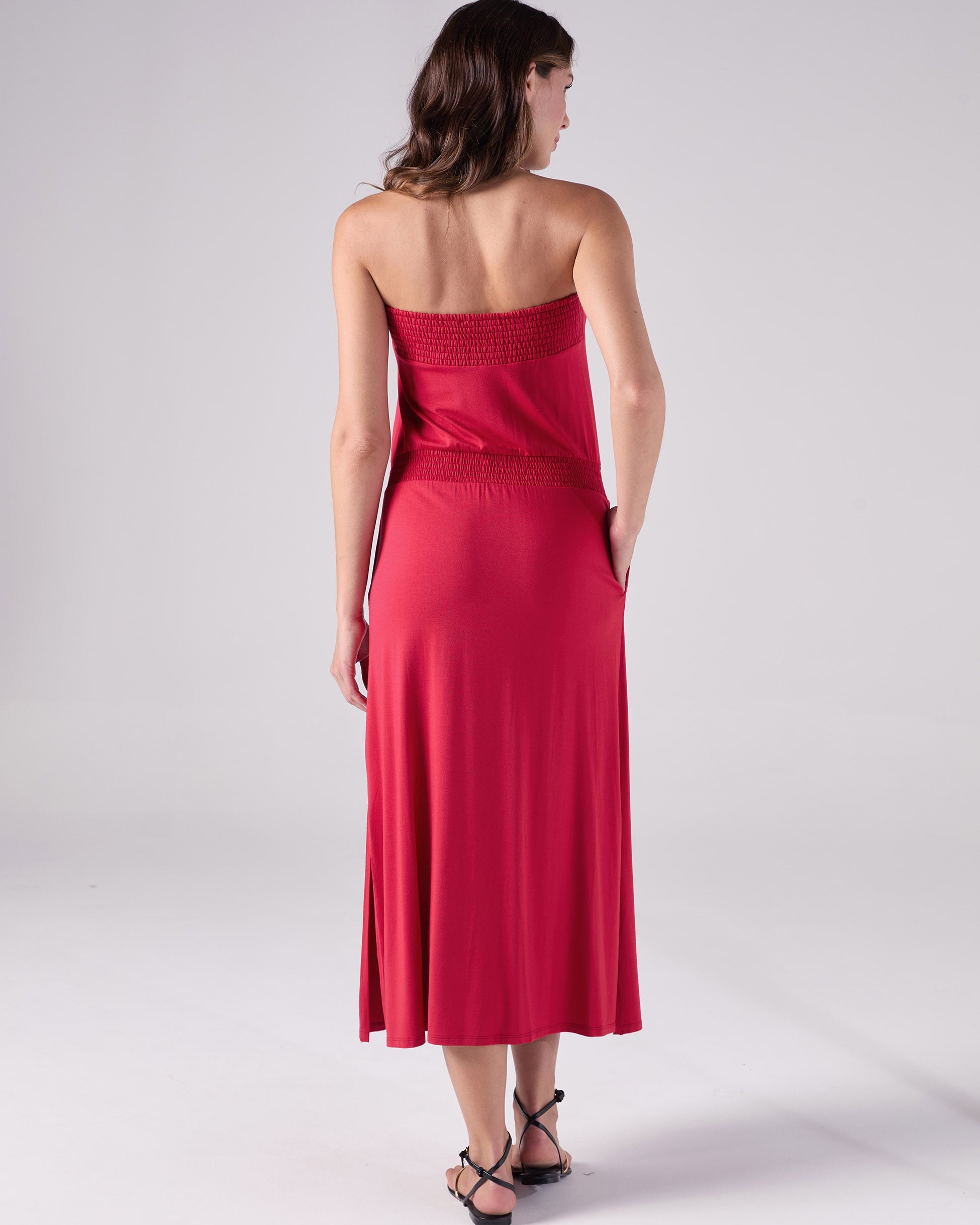 Byron Dress - Cherry