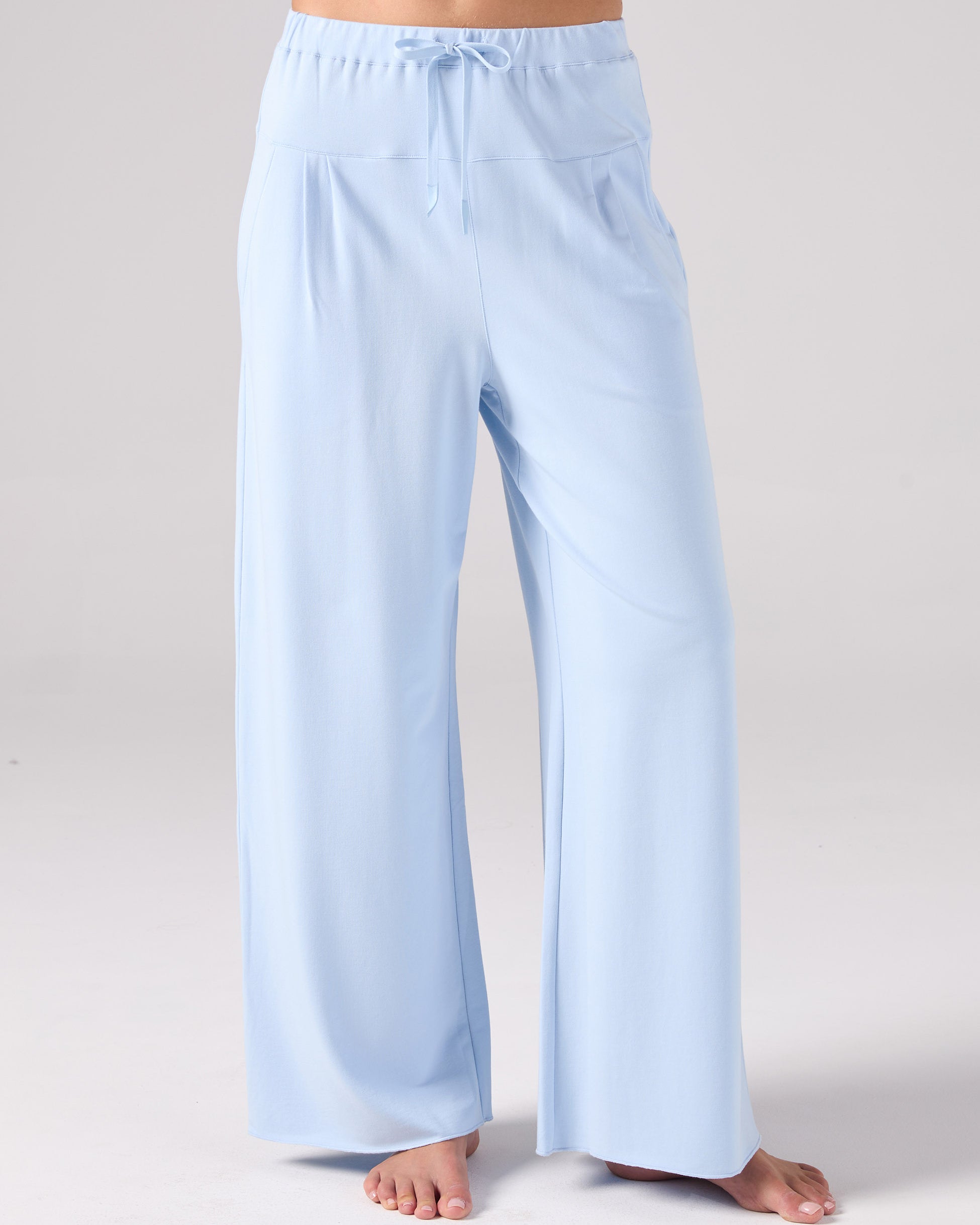 French Terry Yin Sweat Pant - Cashmere Blue
